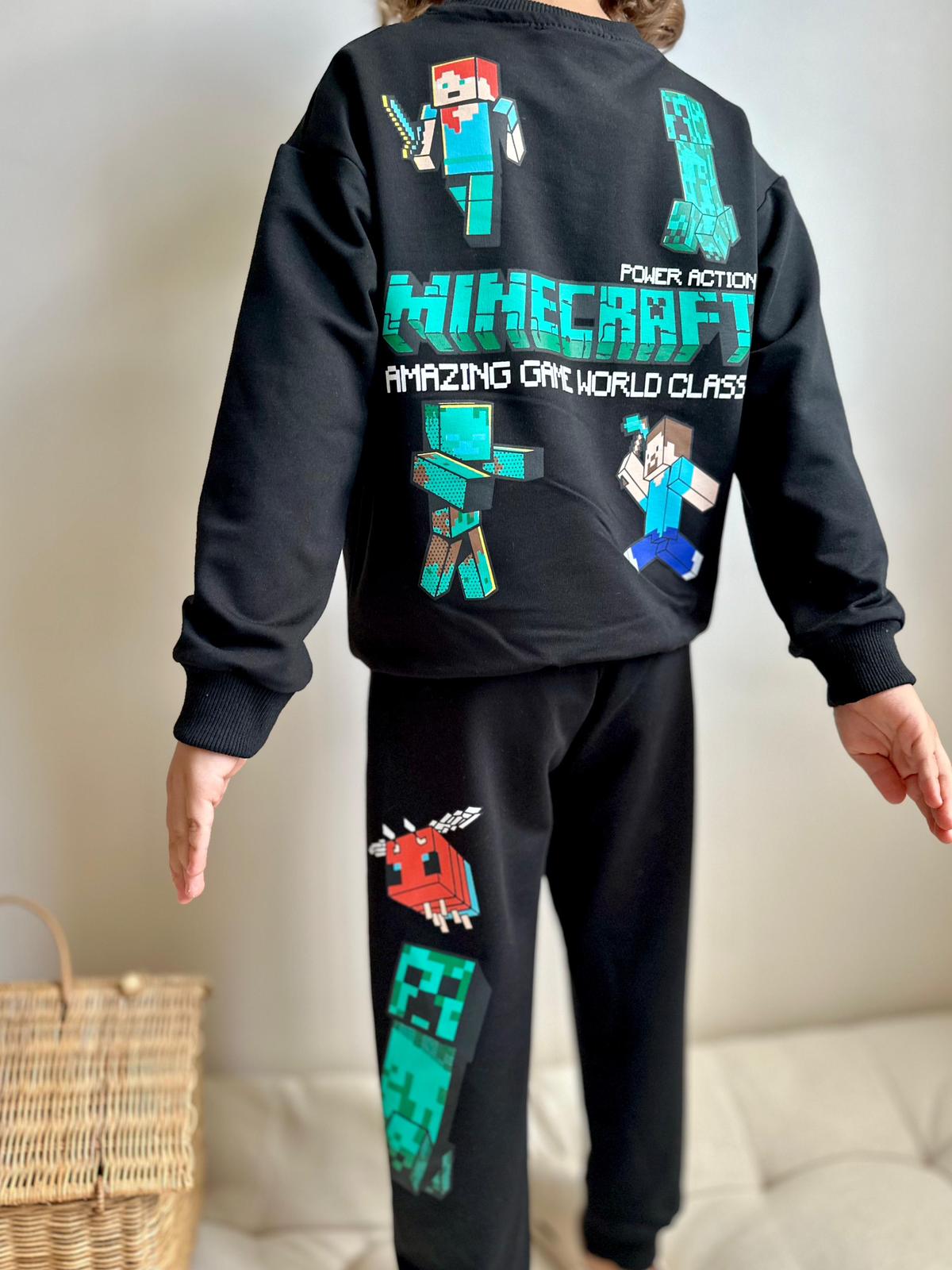 2ip Minecraft Sırt Baskılı Takım