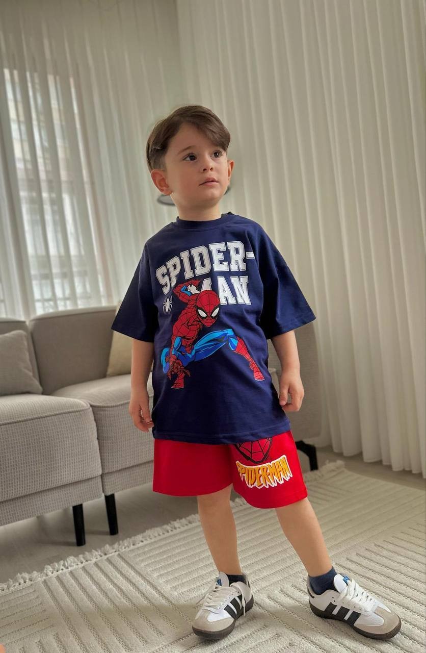 Spiderman Baskılı Takım 