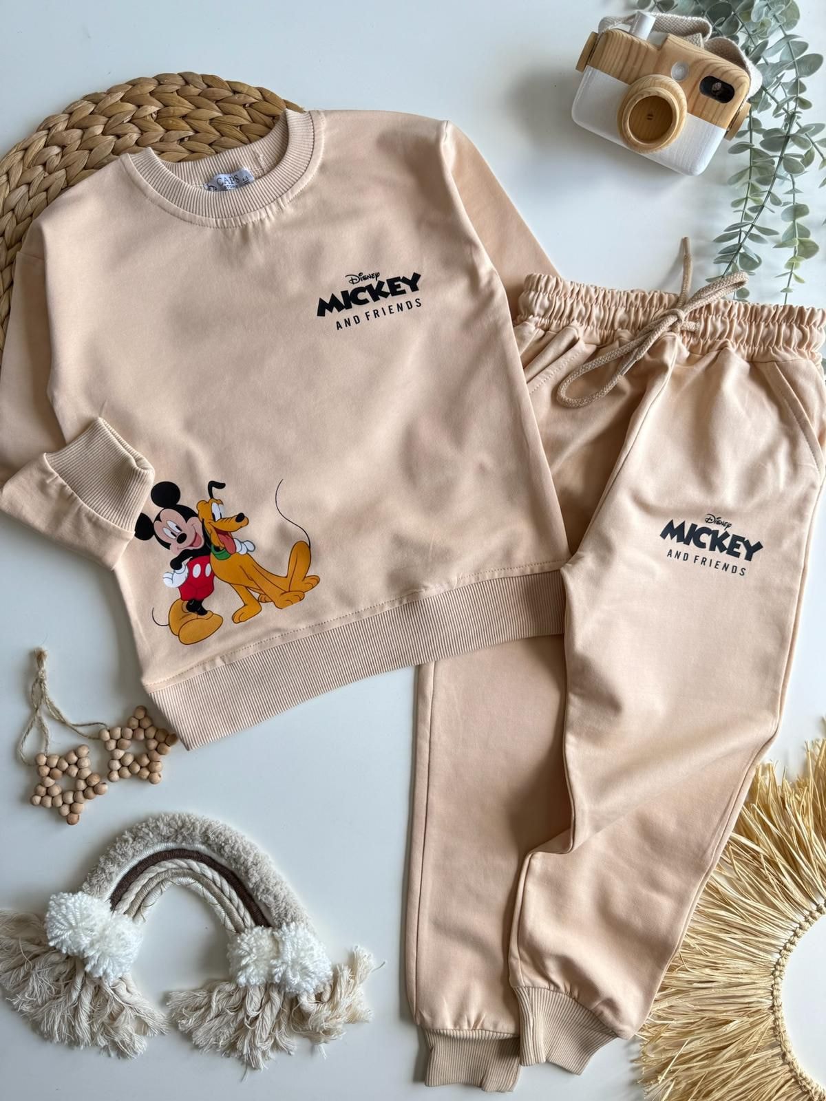 Mickey Baskılı Takım