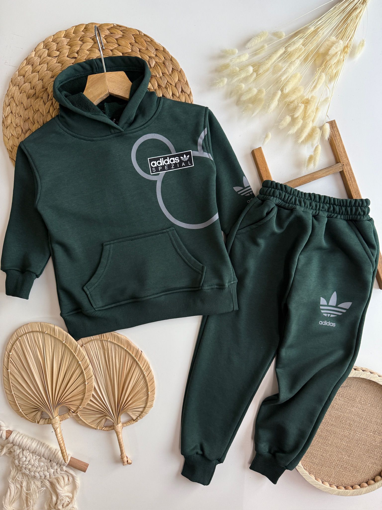 3iplik Kapişonlu Takım