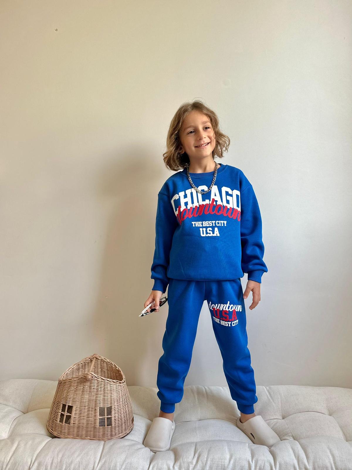 Şardonlu Baskılı Takım