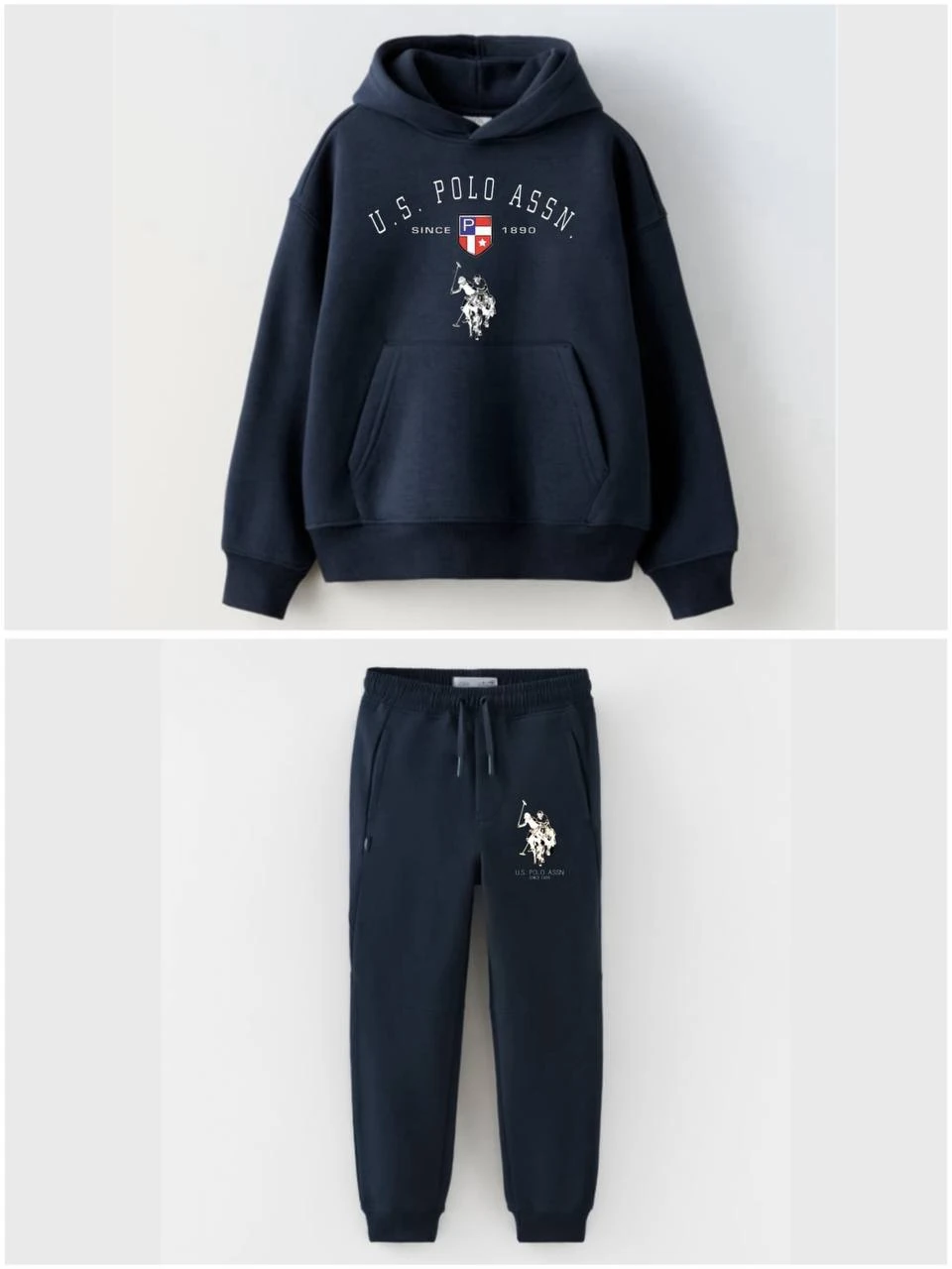 3iplik Kapişonlu Takım lacivert