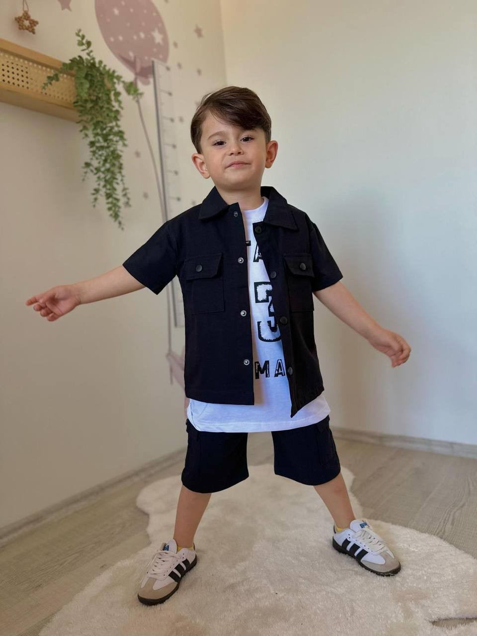 3lü Gabardin Takım