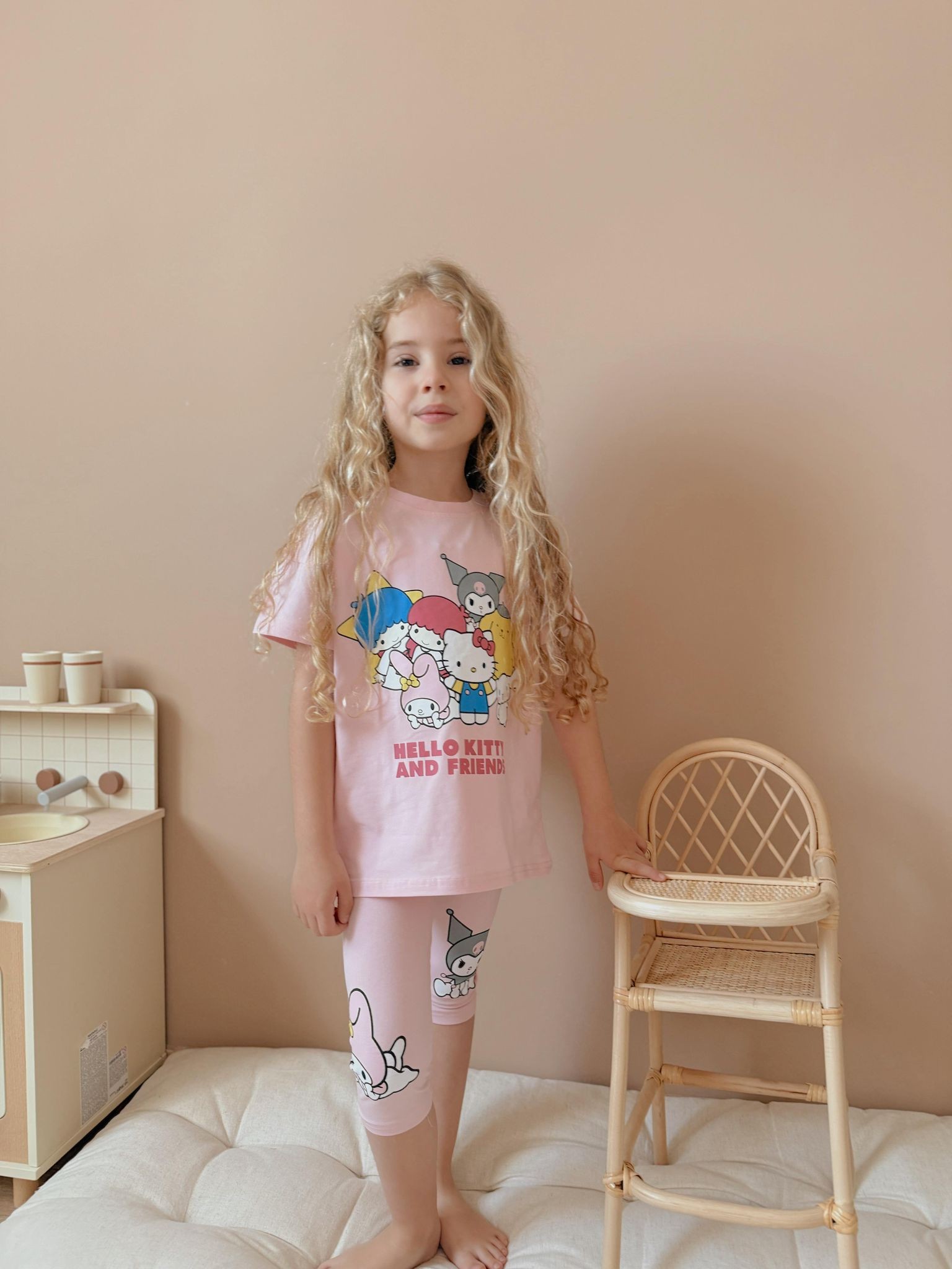 Hello Kitty Baskılı takım
