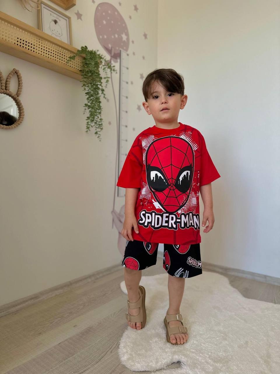 Spiderman Baskılı Takım