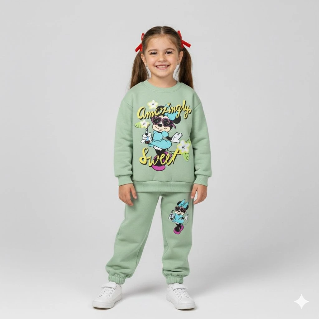 Şardonlu Baskılı Takım