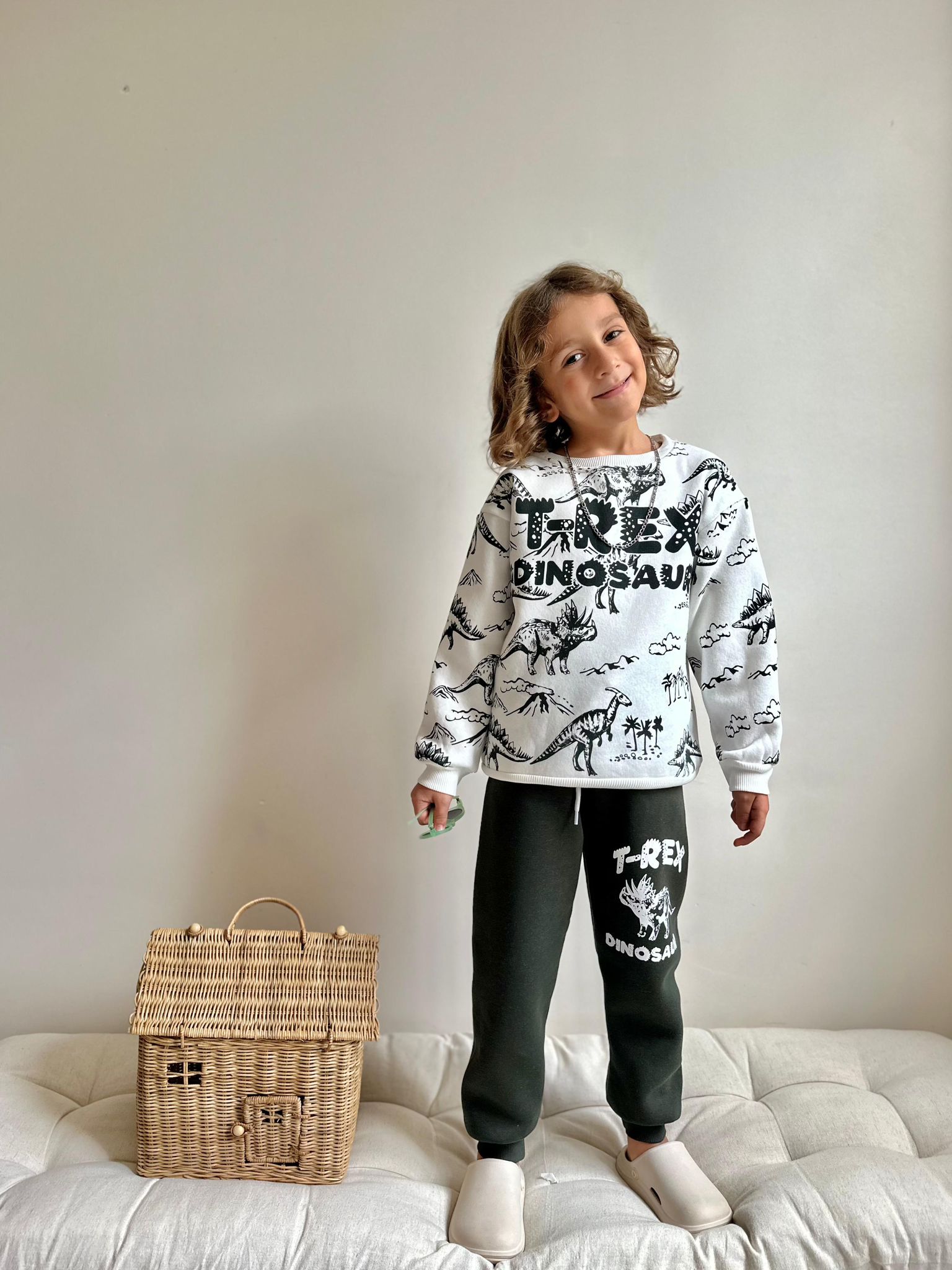 Şardonlu Baskılı Takım