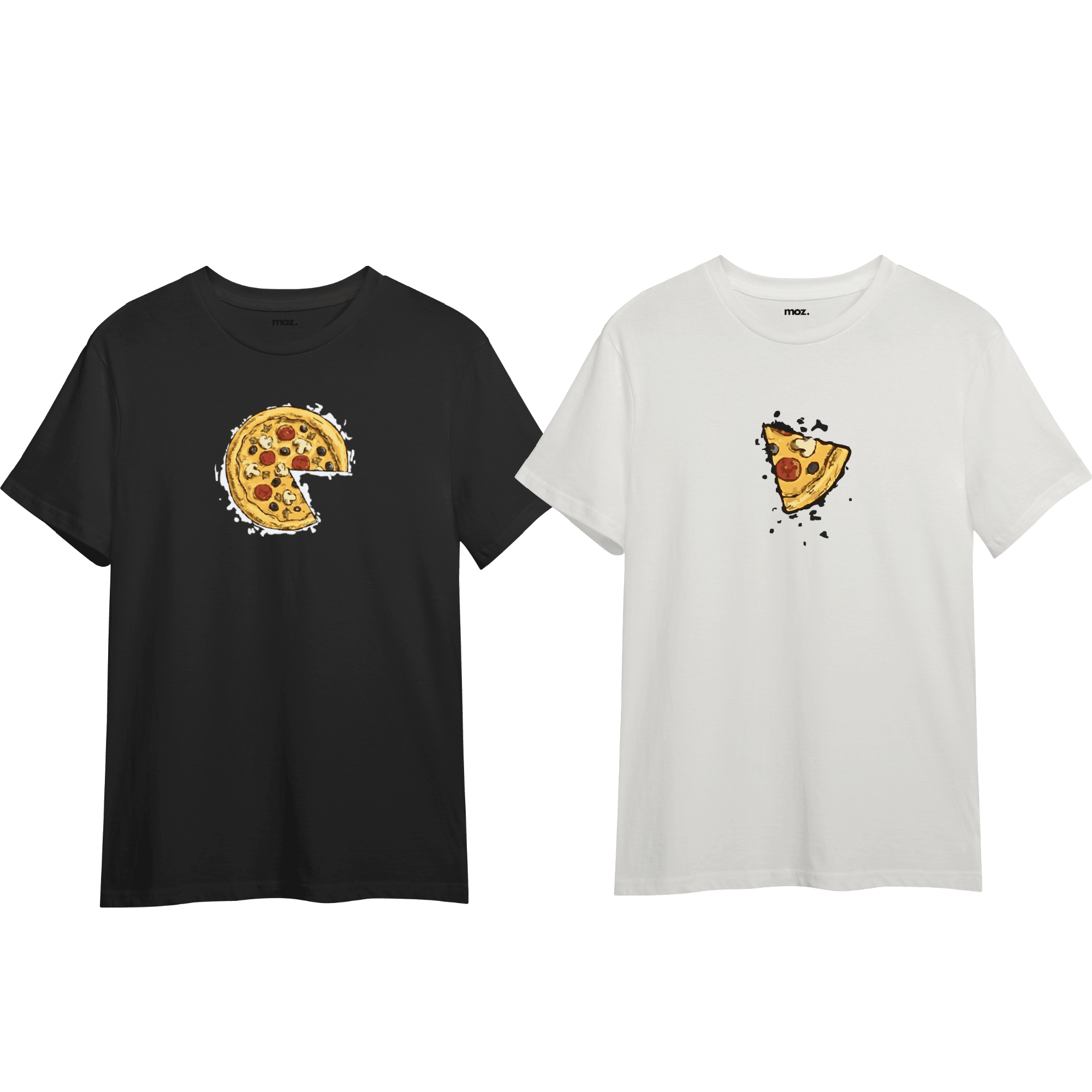 Pizza - Çift Tshirt