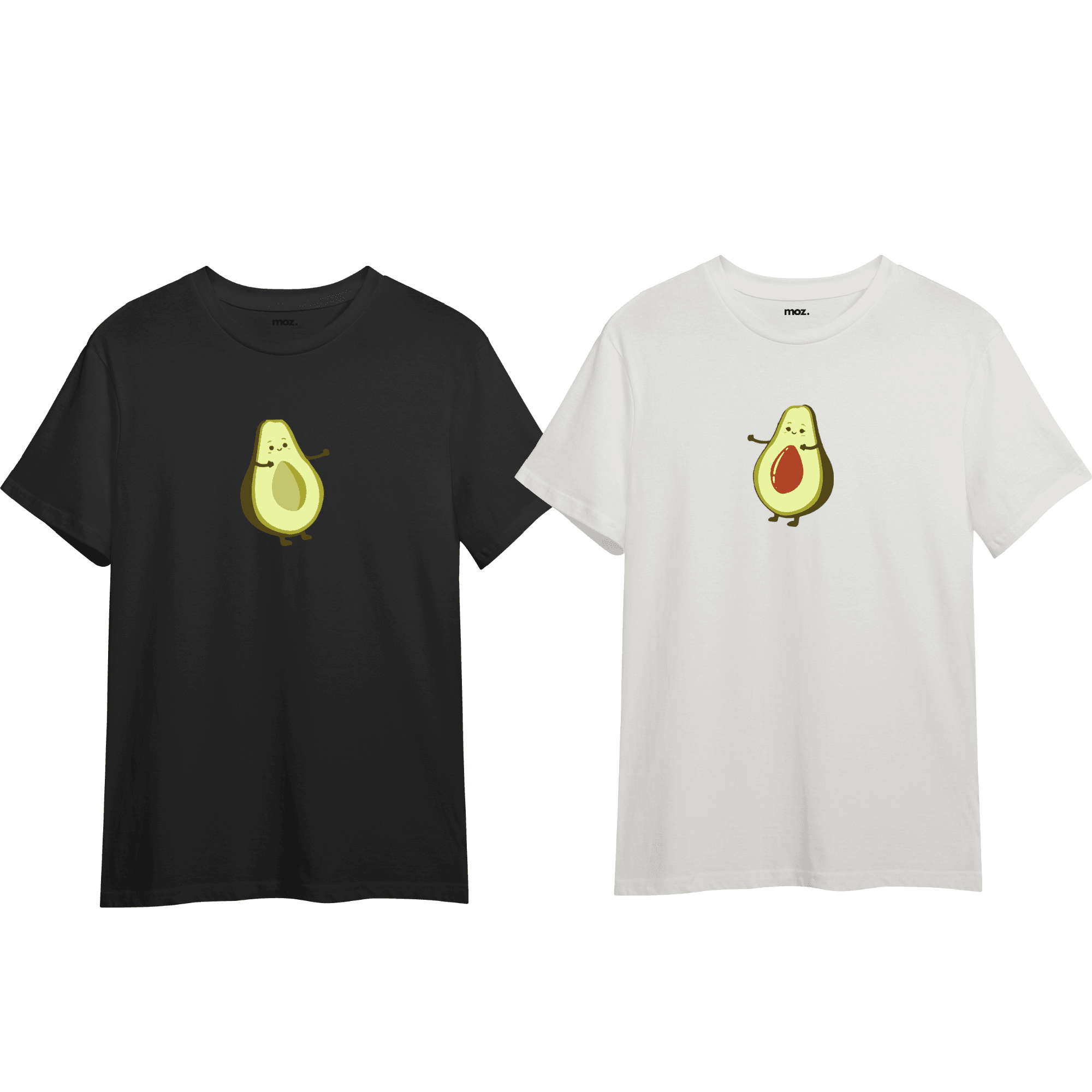 Avokado Fruit - Çift Tshirt