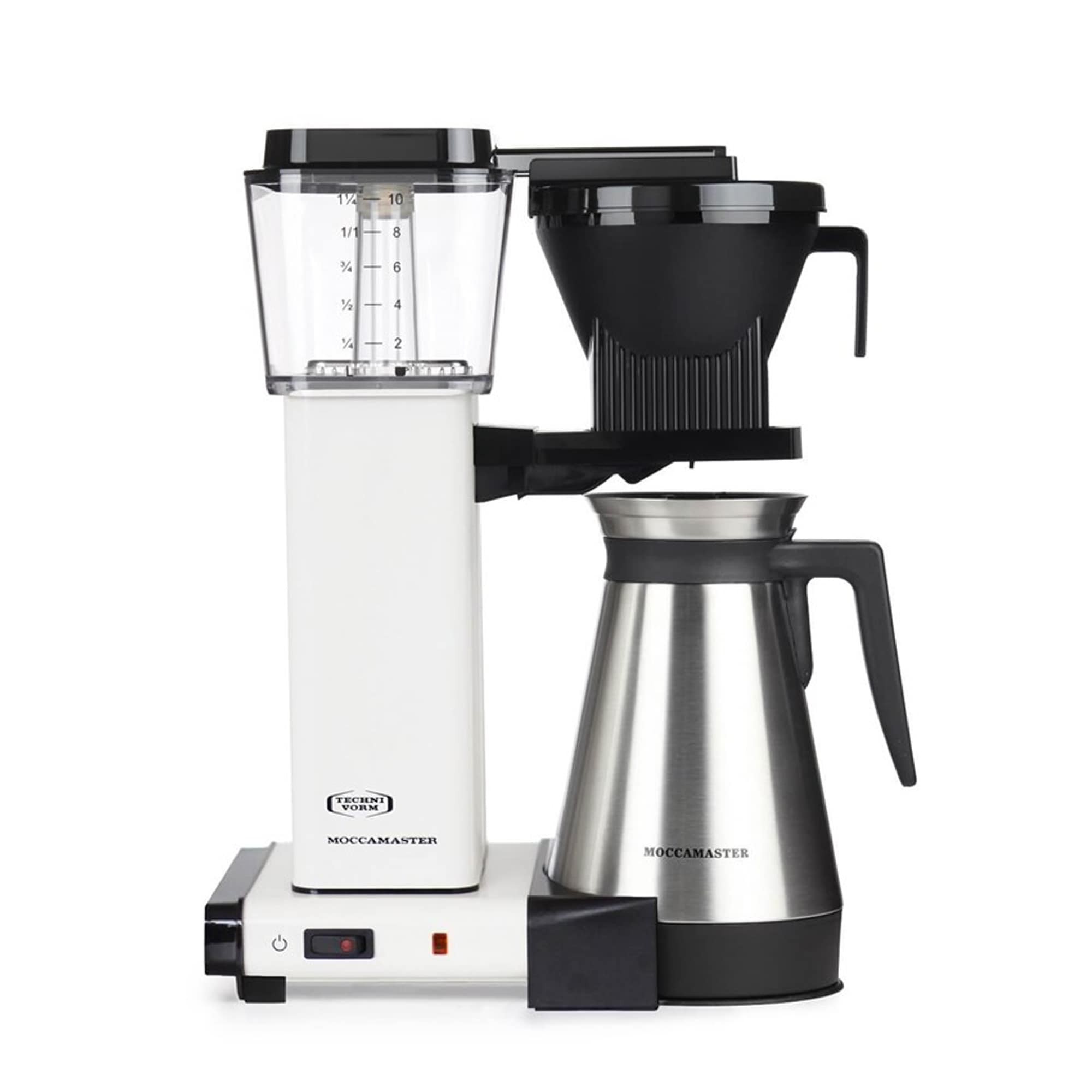 Moccamaster Select Filtre Kahve Makinesi Termoslu - Kırık Beyaz