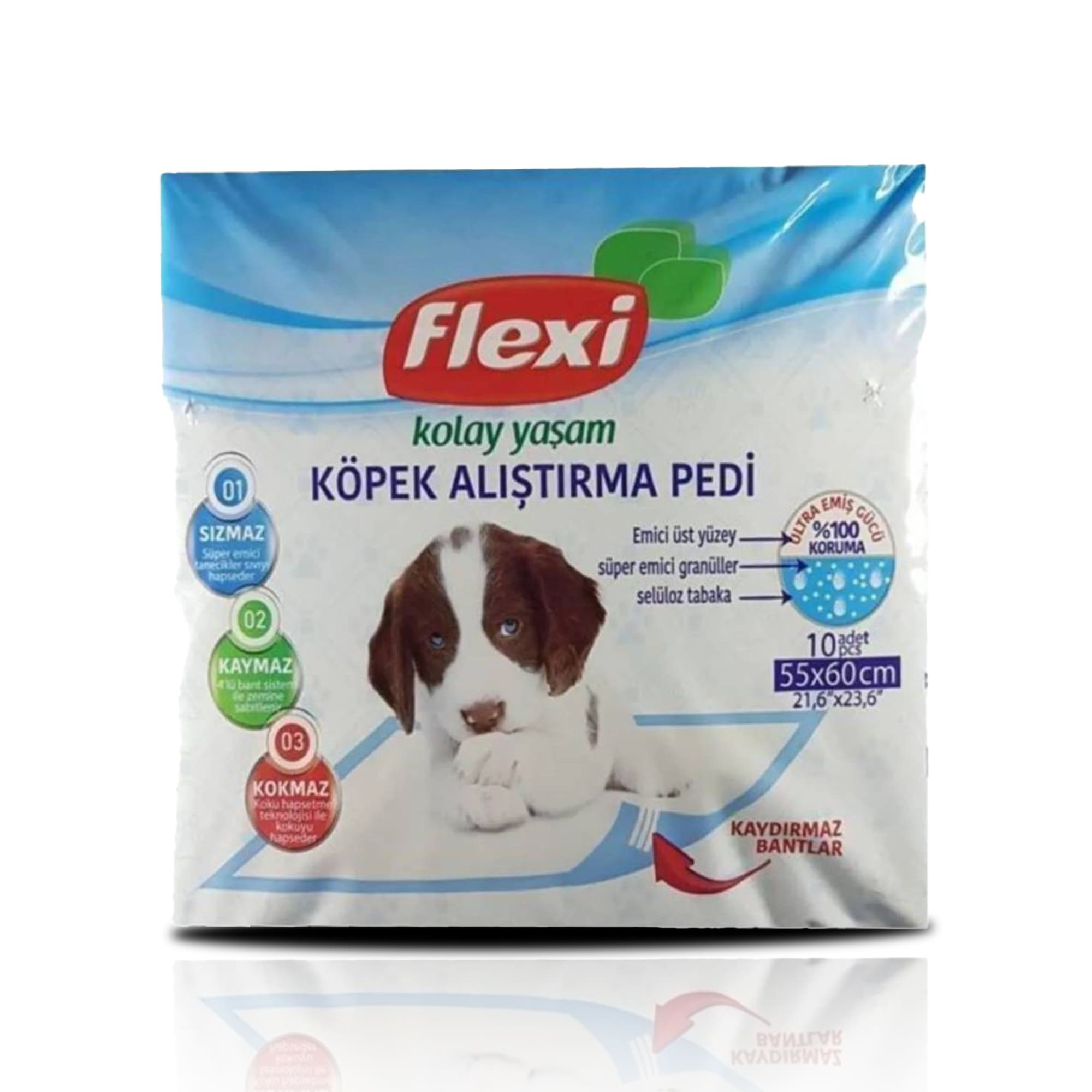 Flexi Kedi - Köpek Çiş Pedi 10’lu Paket x 3 Adet (55x60 cm)