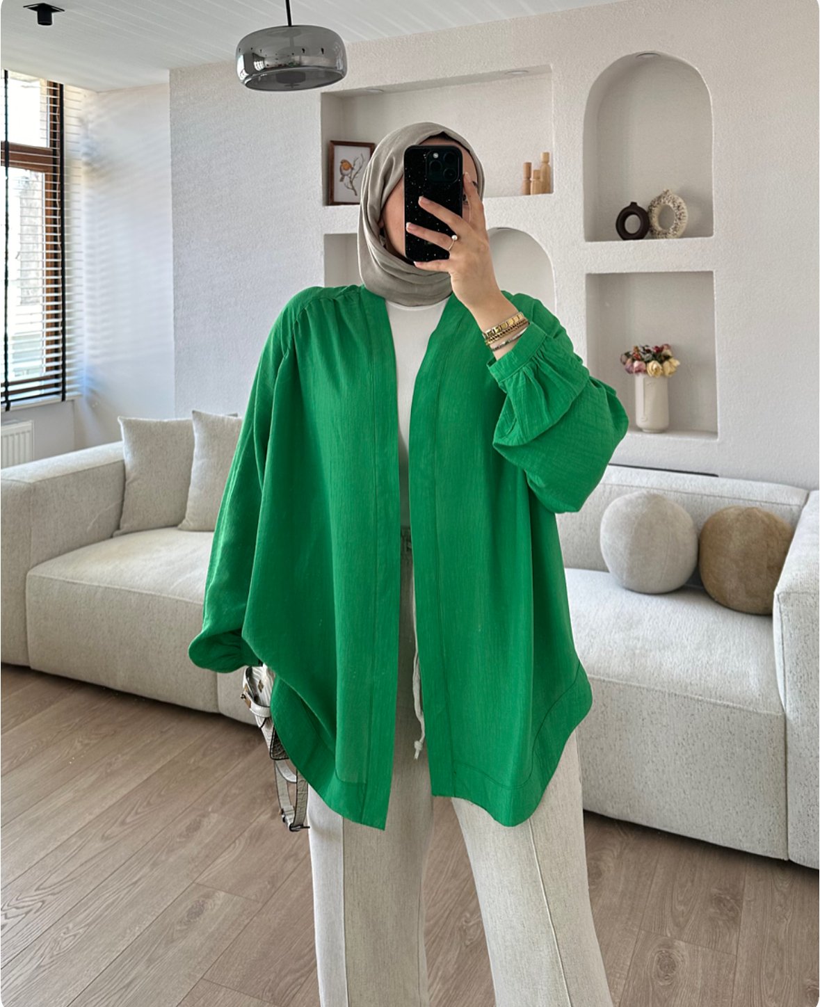 İnce Kumaş Kimono Benetton main variant image