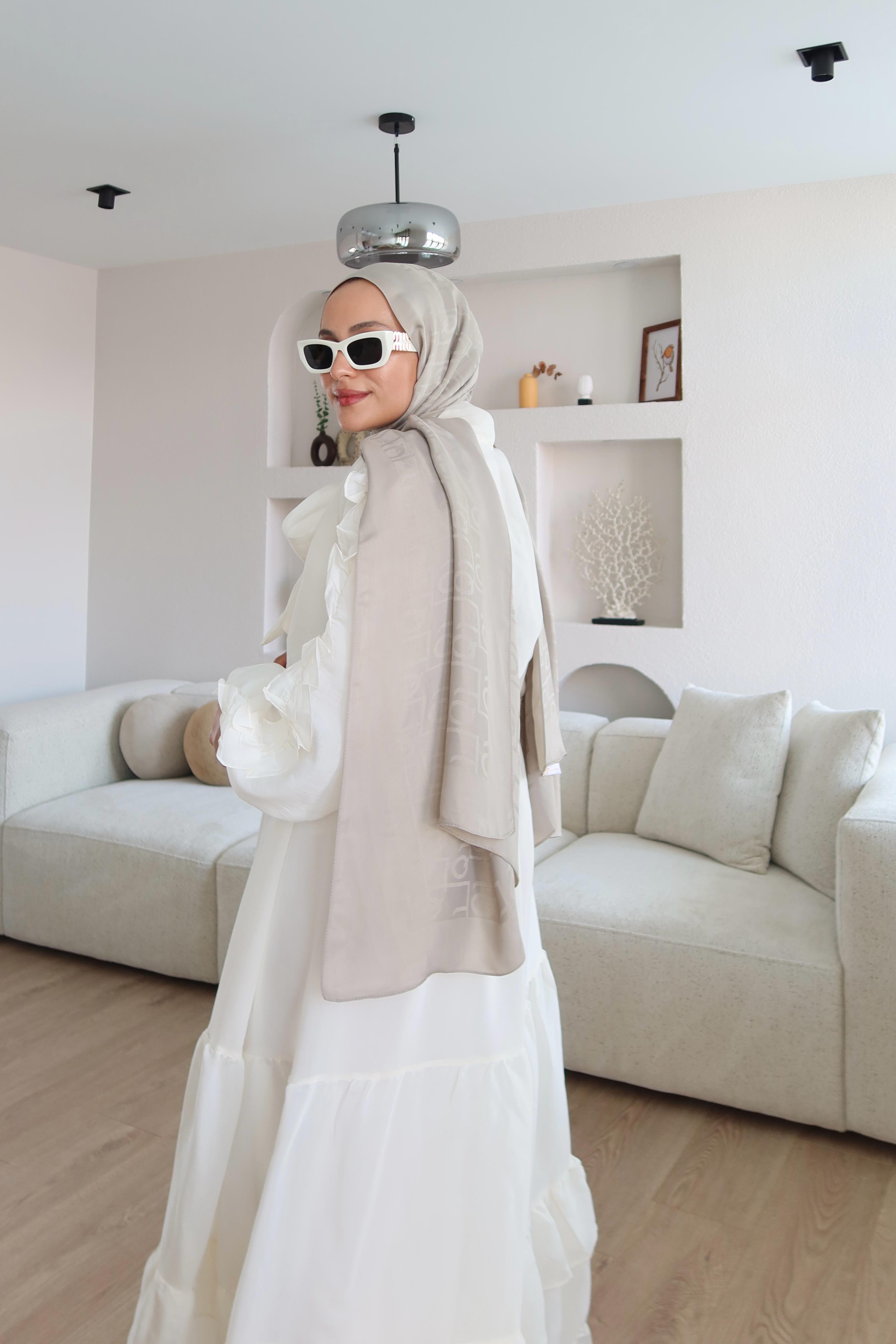 Shary Fular Yaka Takım Ekru 
