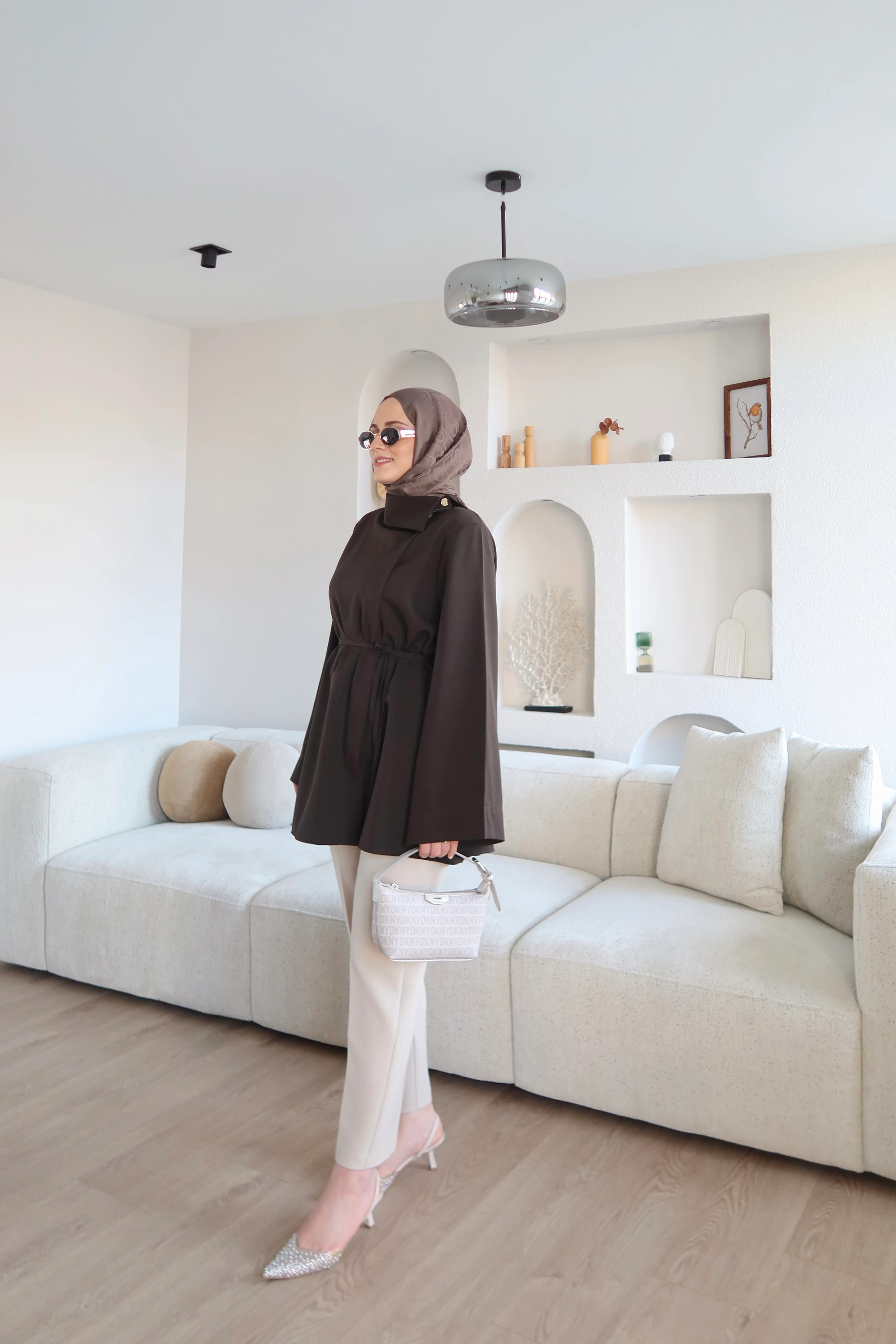 Dora Padded Jacket-Bitter Brown