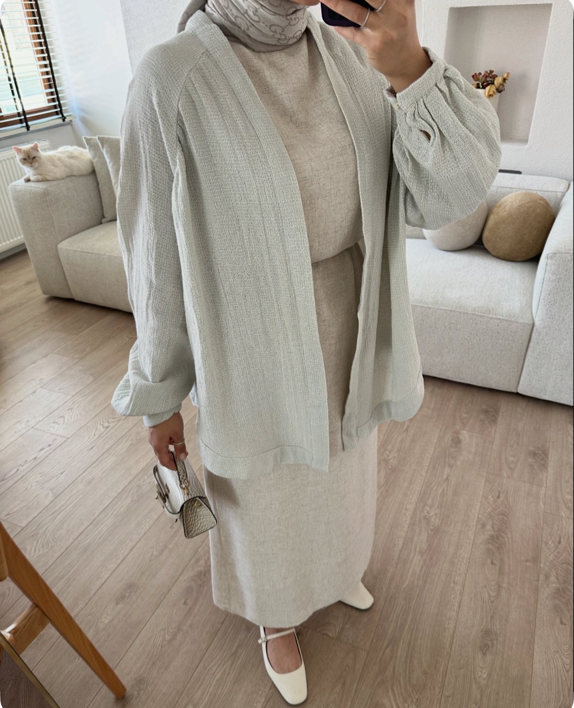 Natural Kimono Mavi