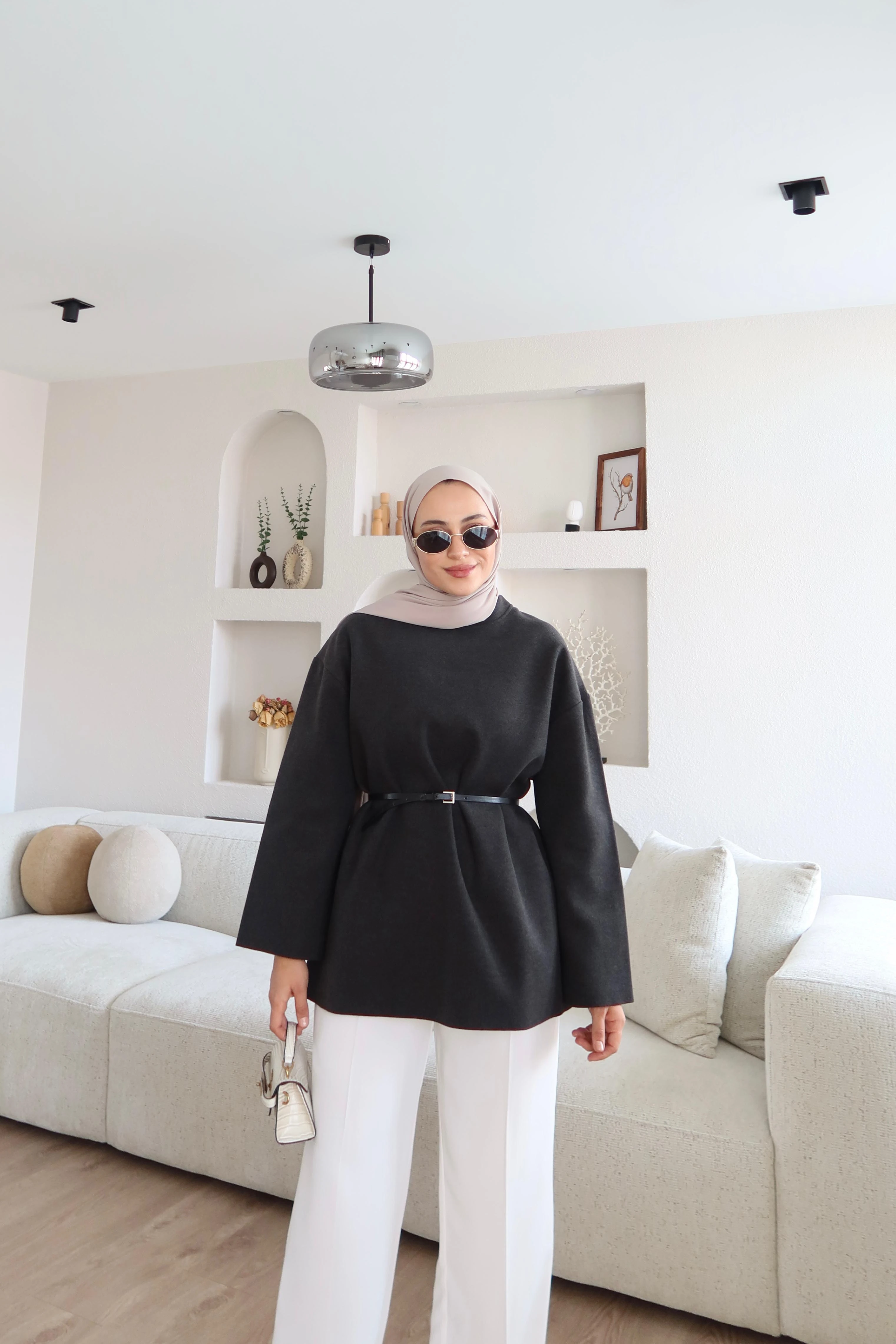 Kaşe Dokulu Kazak Antrasit main variant image