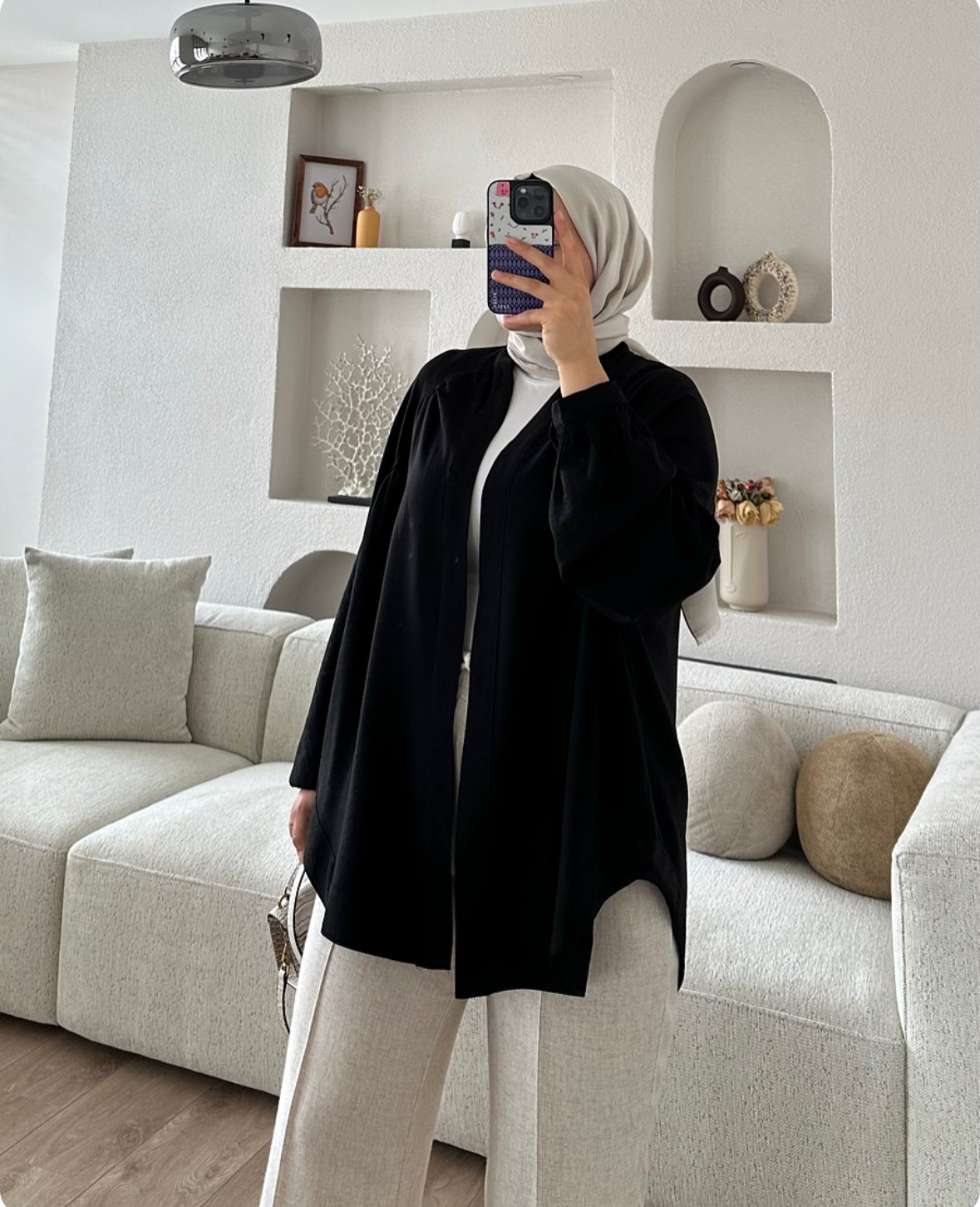 Basic Kimono Siyah