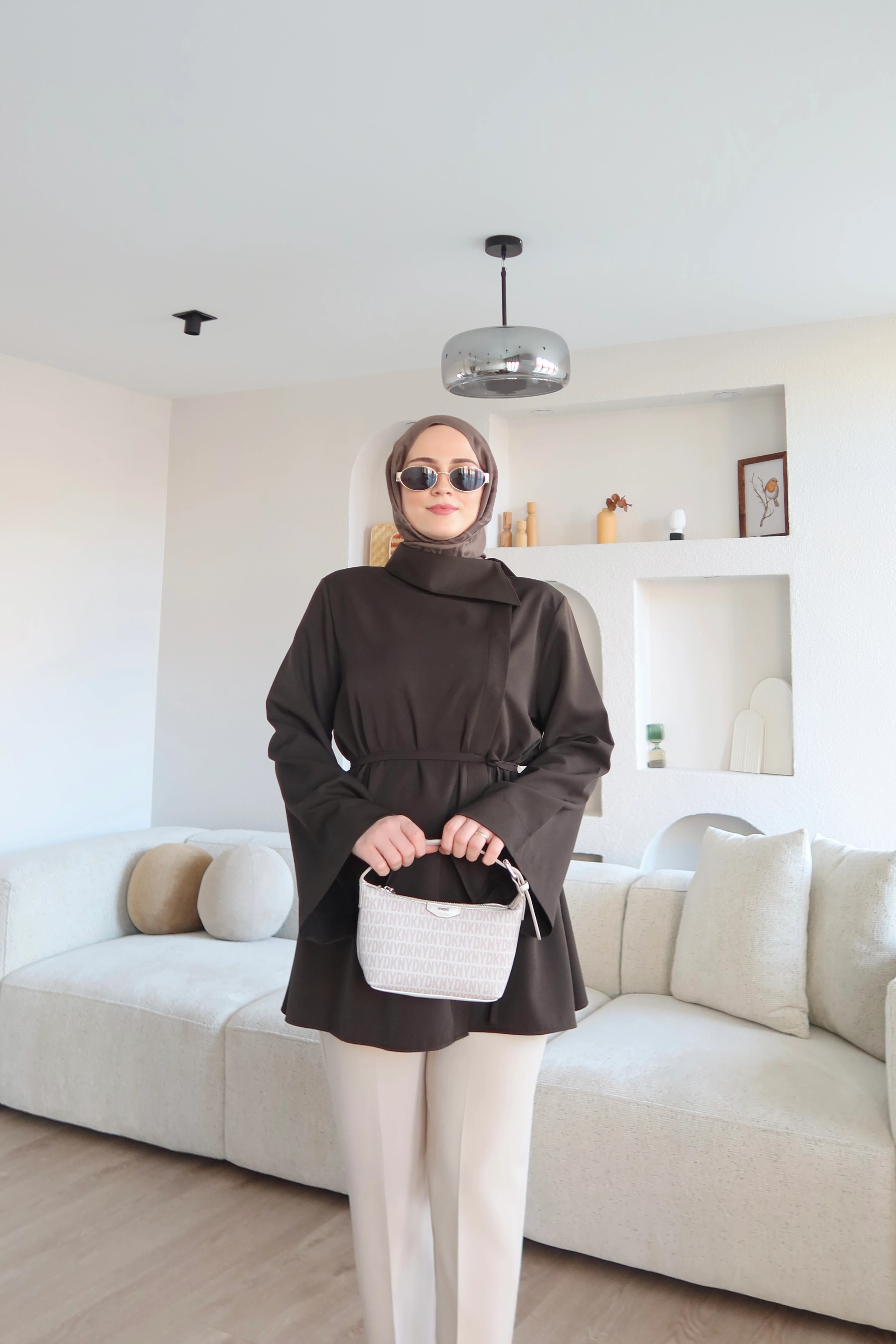 Dora Padded Jacket-Bitter Brown