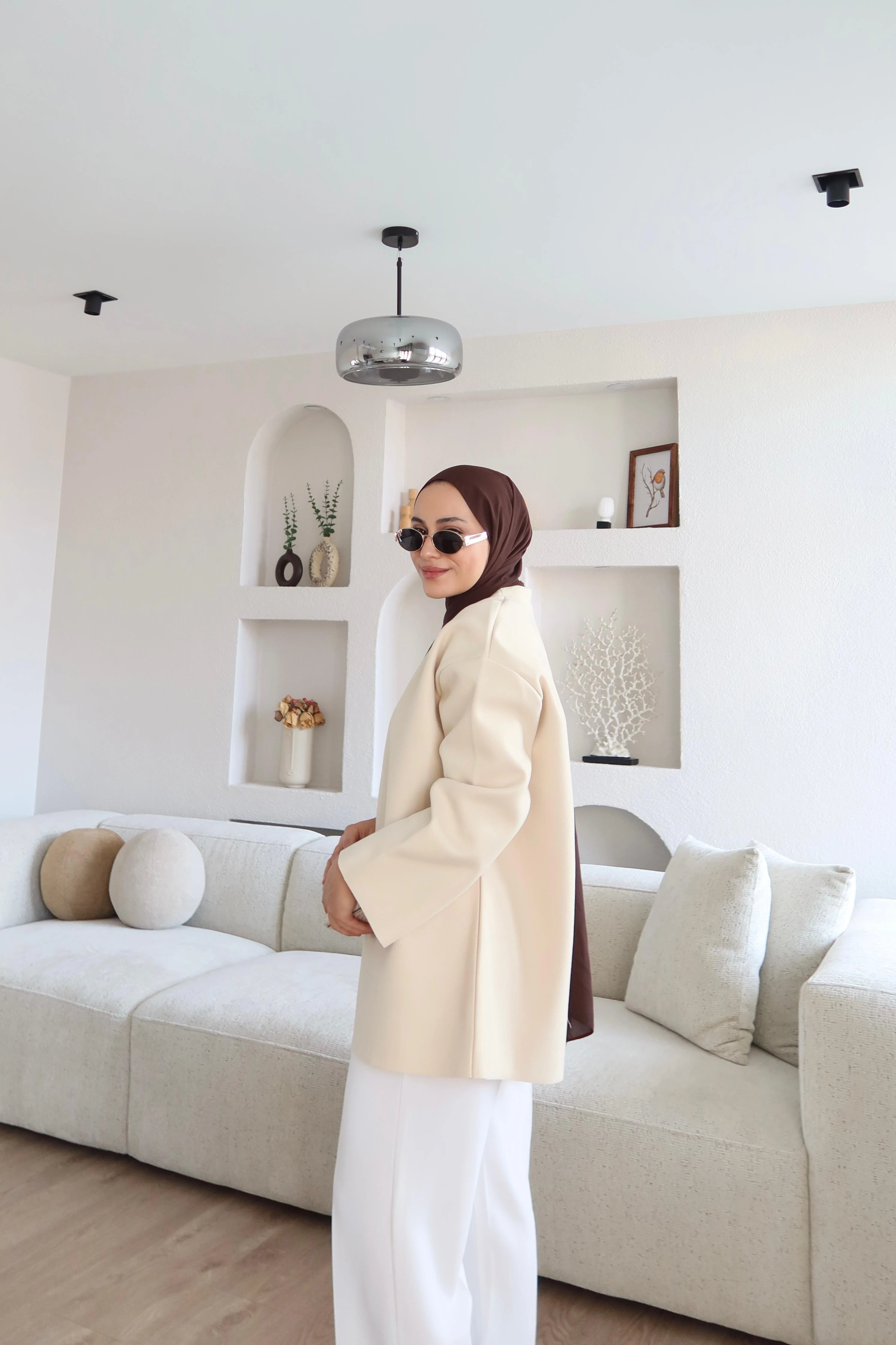 Wool-Texture Sweater – Vanilla