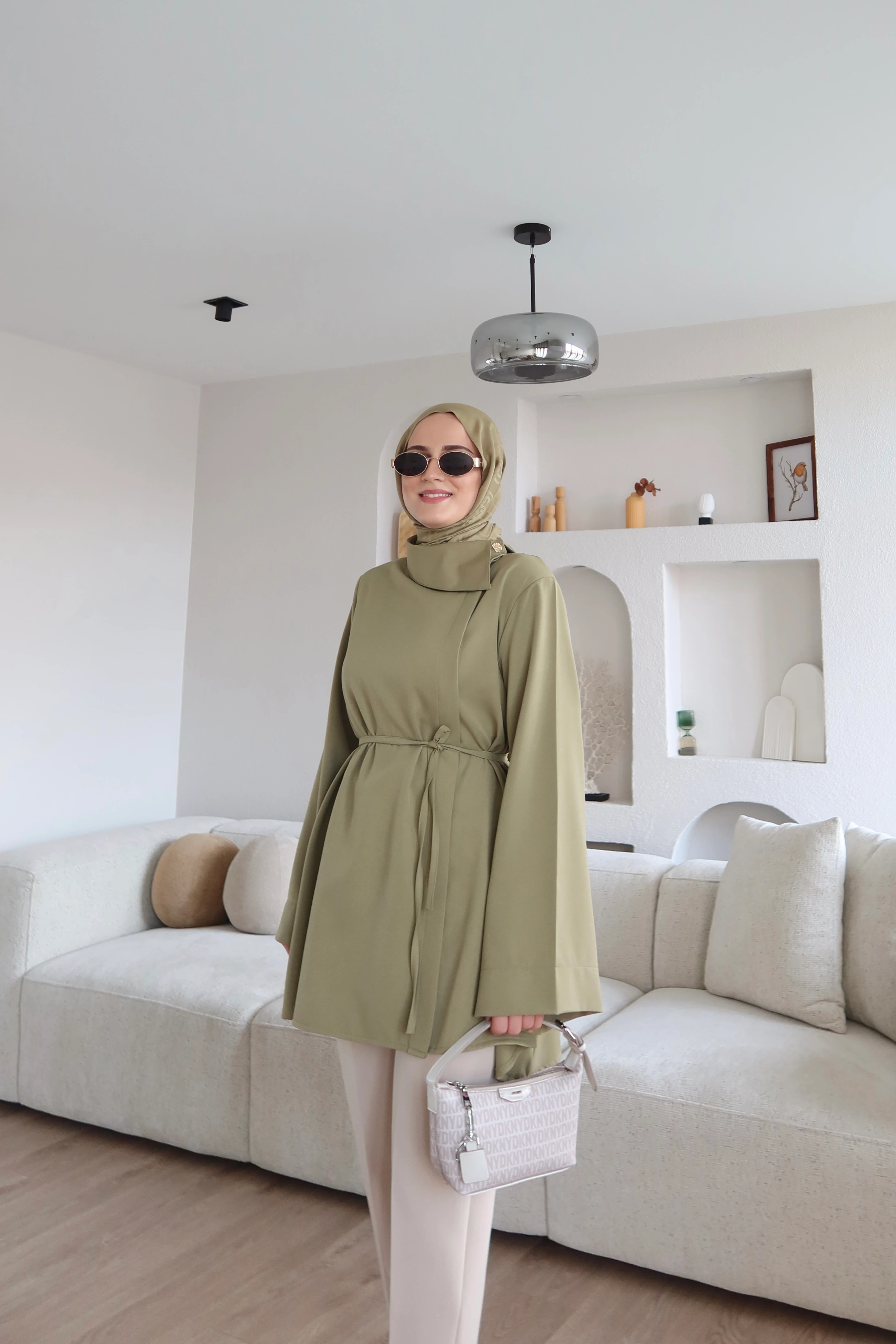 Dora Padded Jacket – Khaki