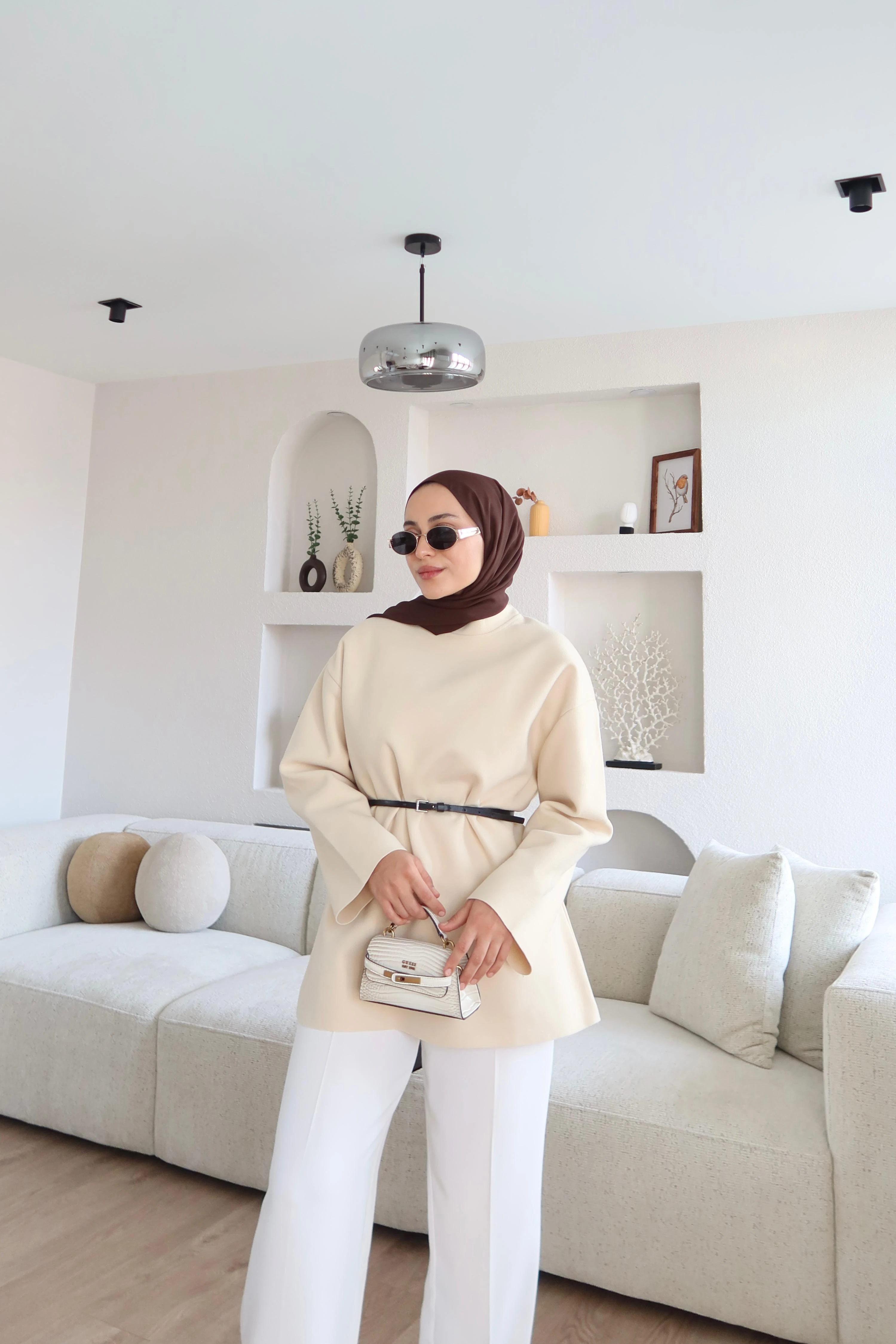 Wool-Texture Sweater – Vanilla