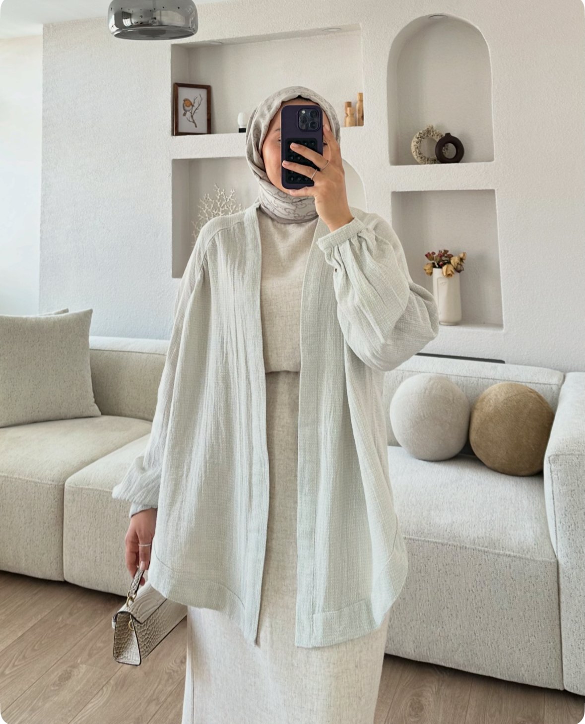 Natural Kimono Mavi main variant image