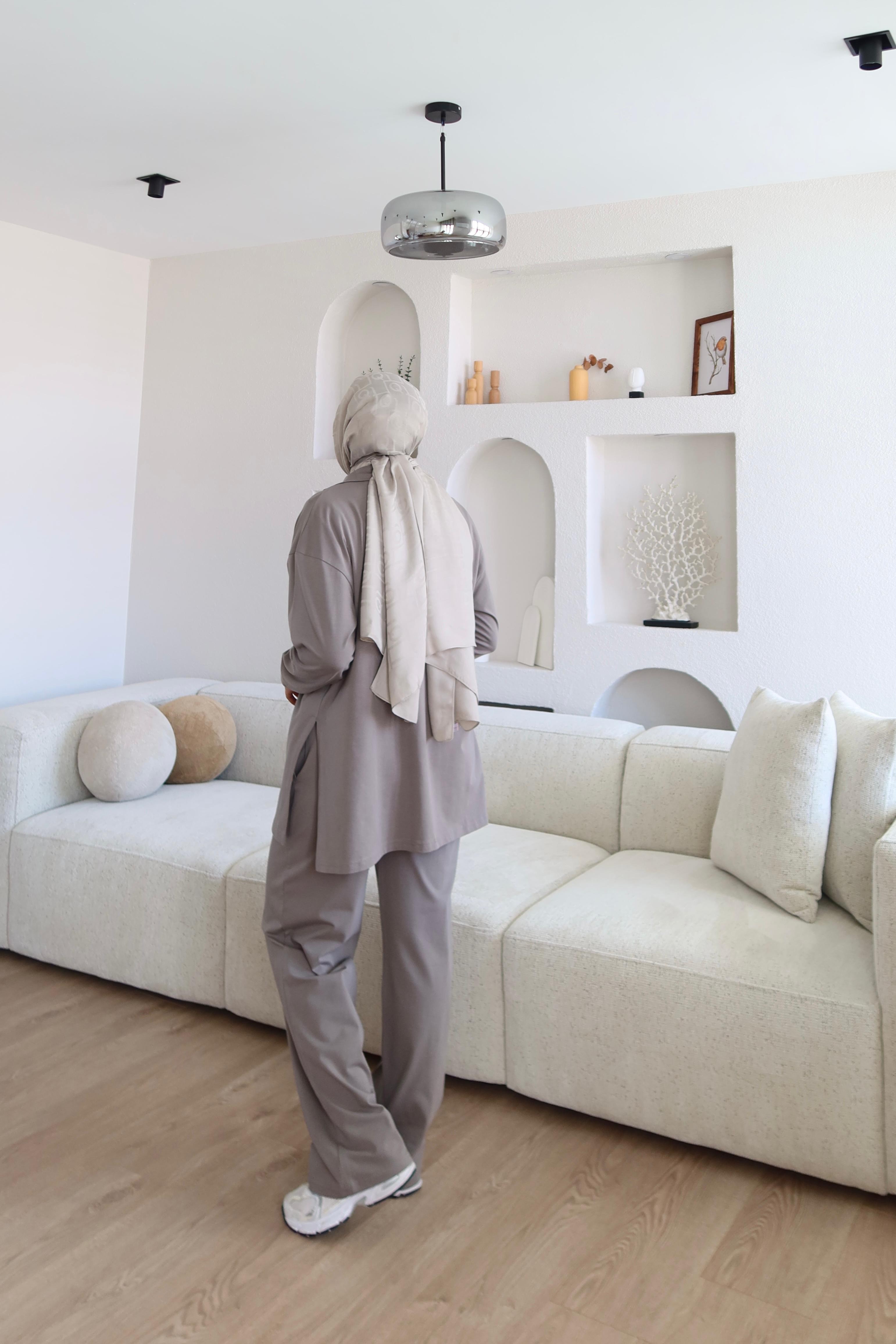 Fermuarlı Basic Takım K. Vizon (Ön Sipariş)