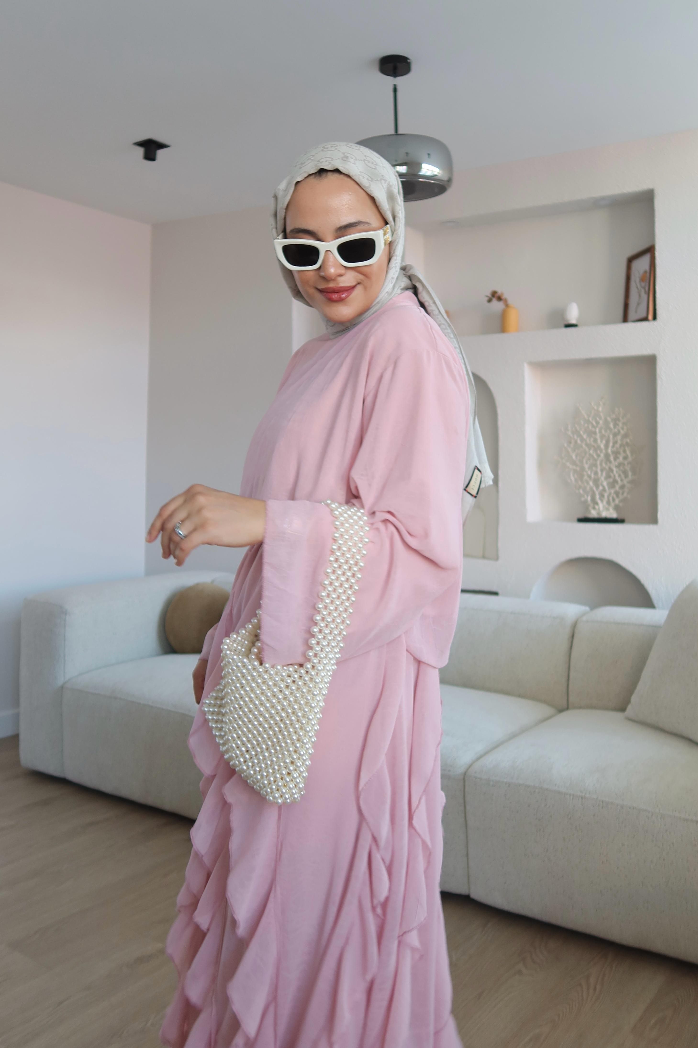 Amour Takım Toz Pembe