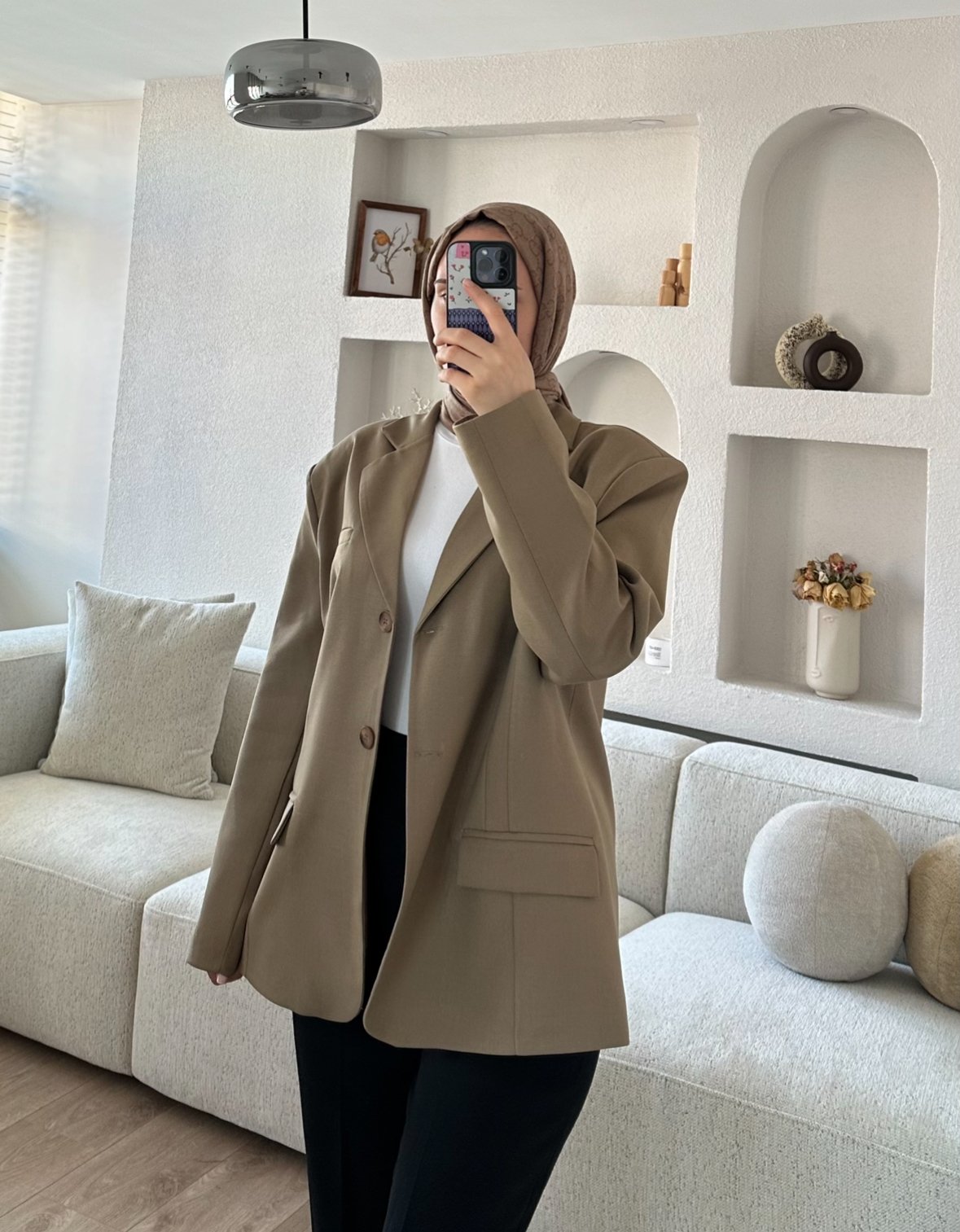 Oversize Premium Blazer Camel 