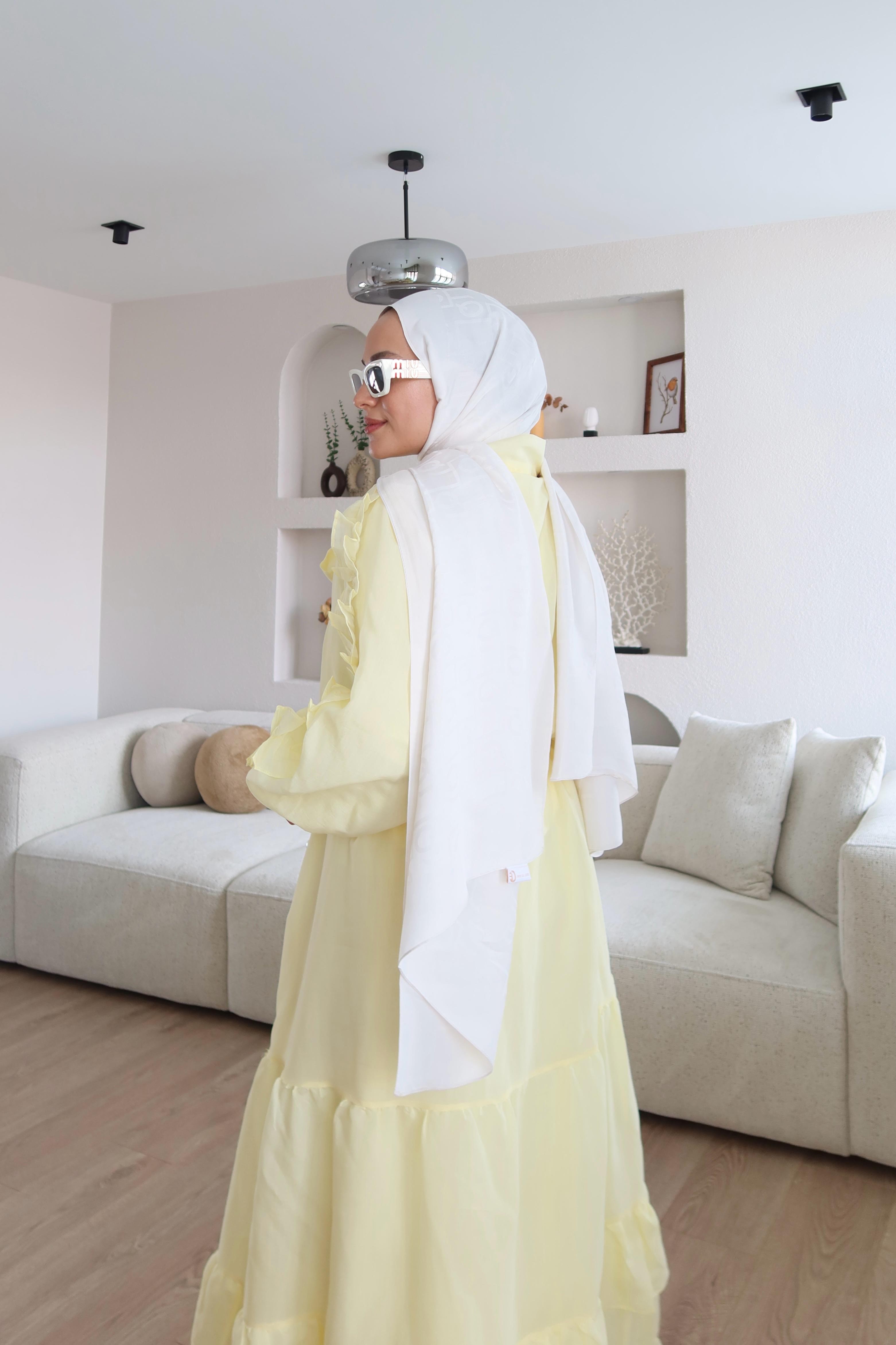 Shary Fular Yaka Takım Sarı