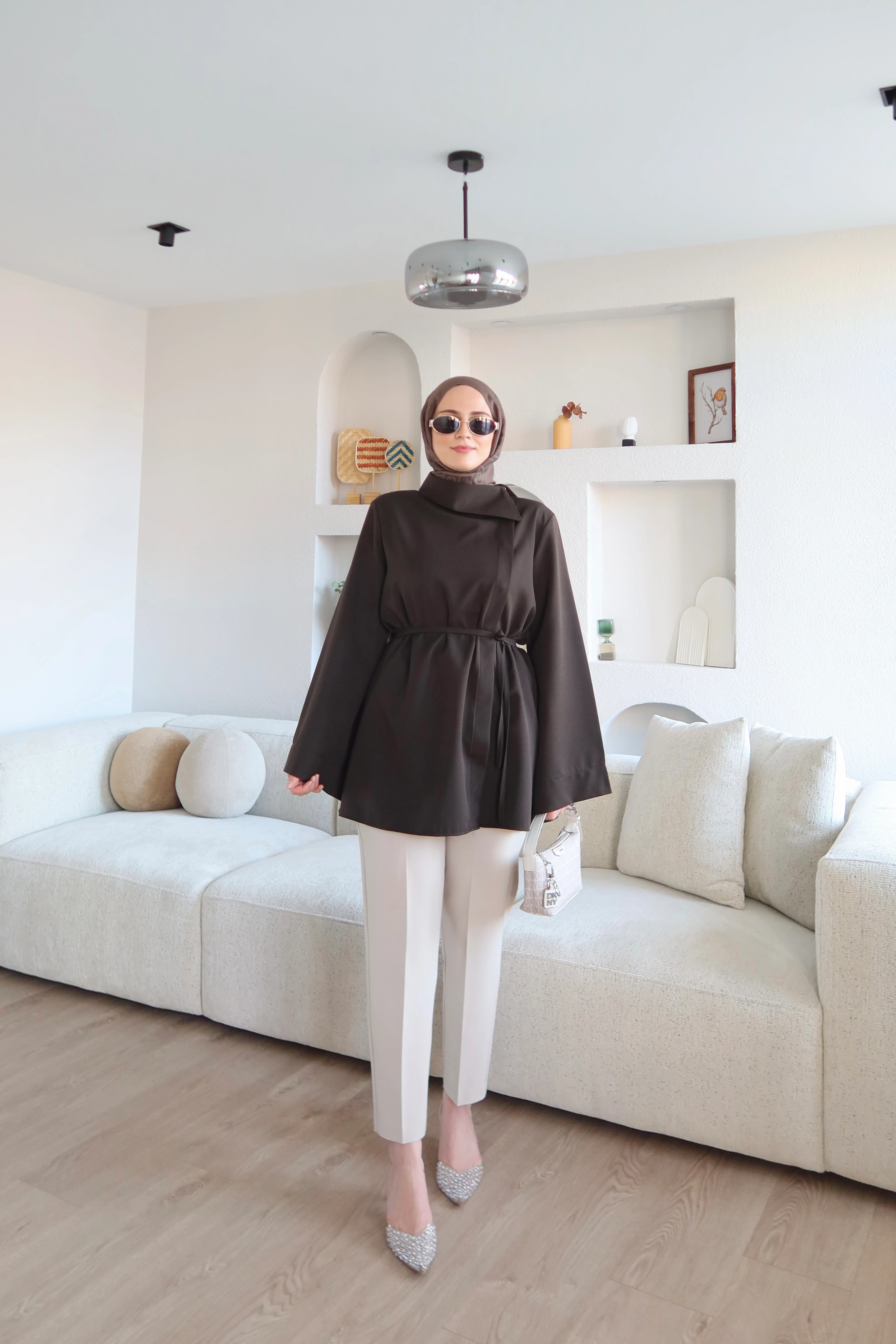 Dora Padded Jacket-Bitter Brown