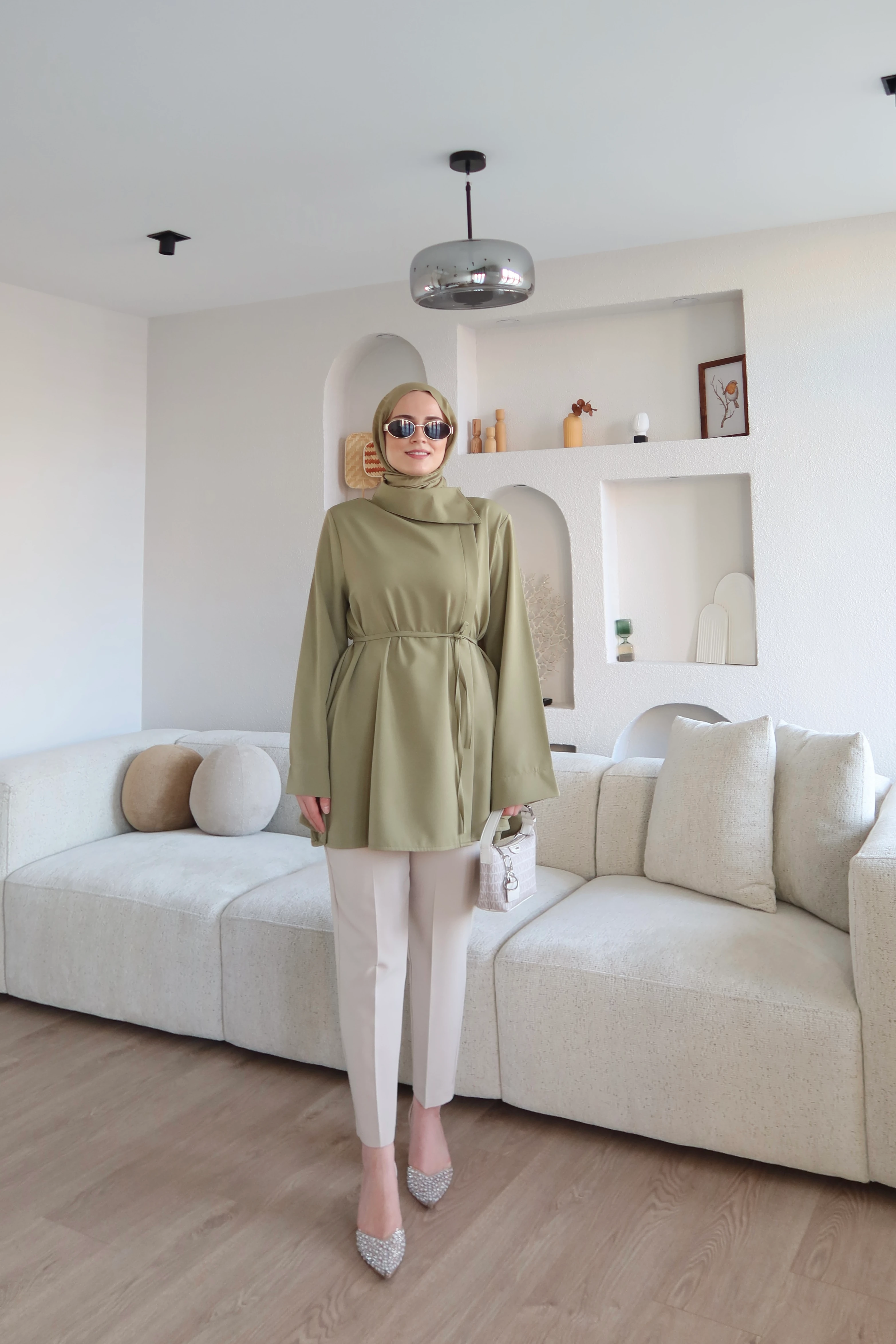 Dora Padded Jacket – Khaki