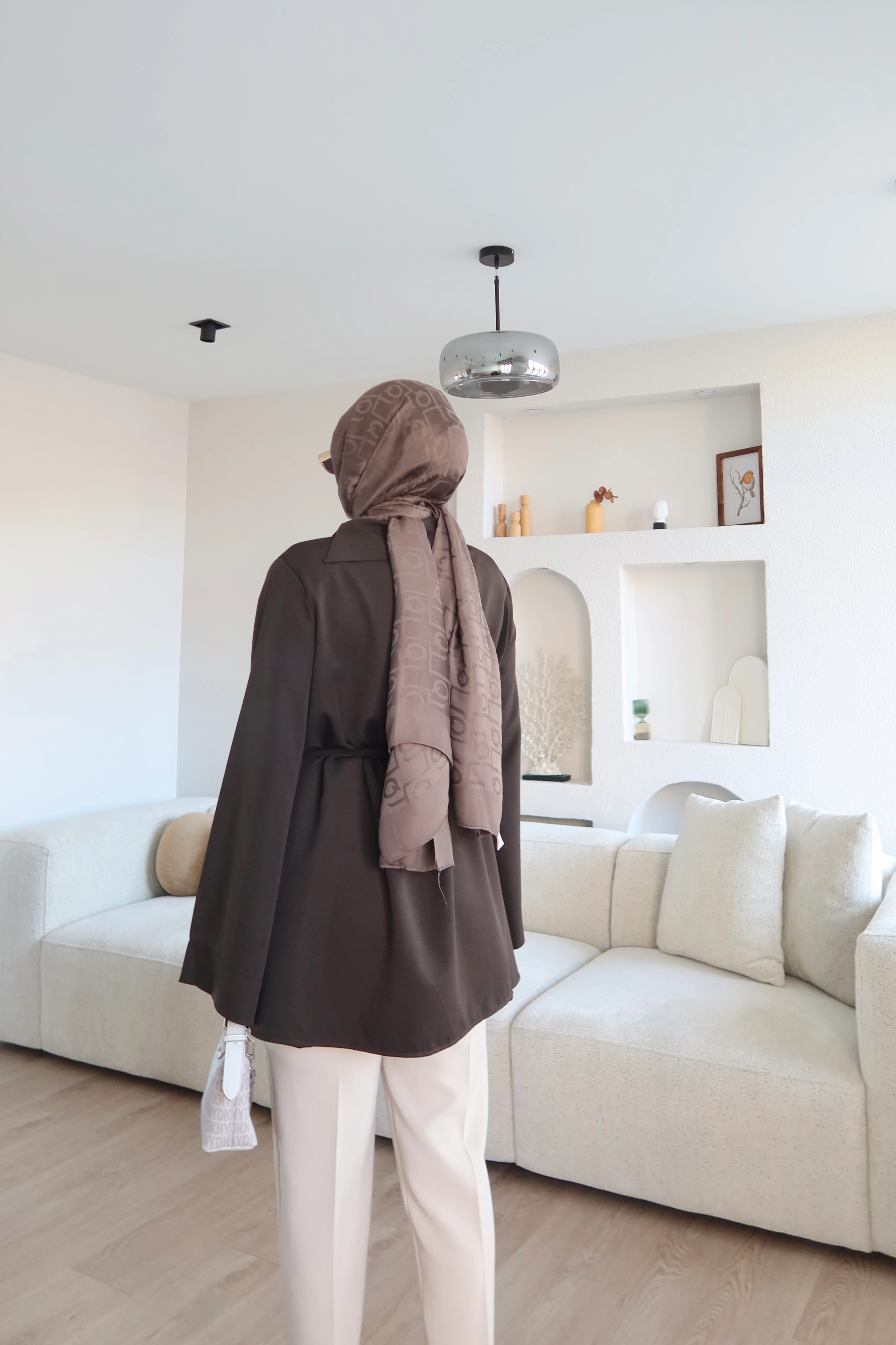 Dora Padded Jacket-Bitter Brown