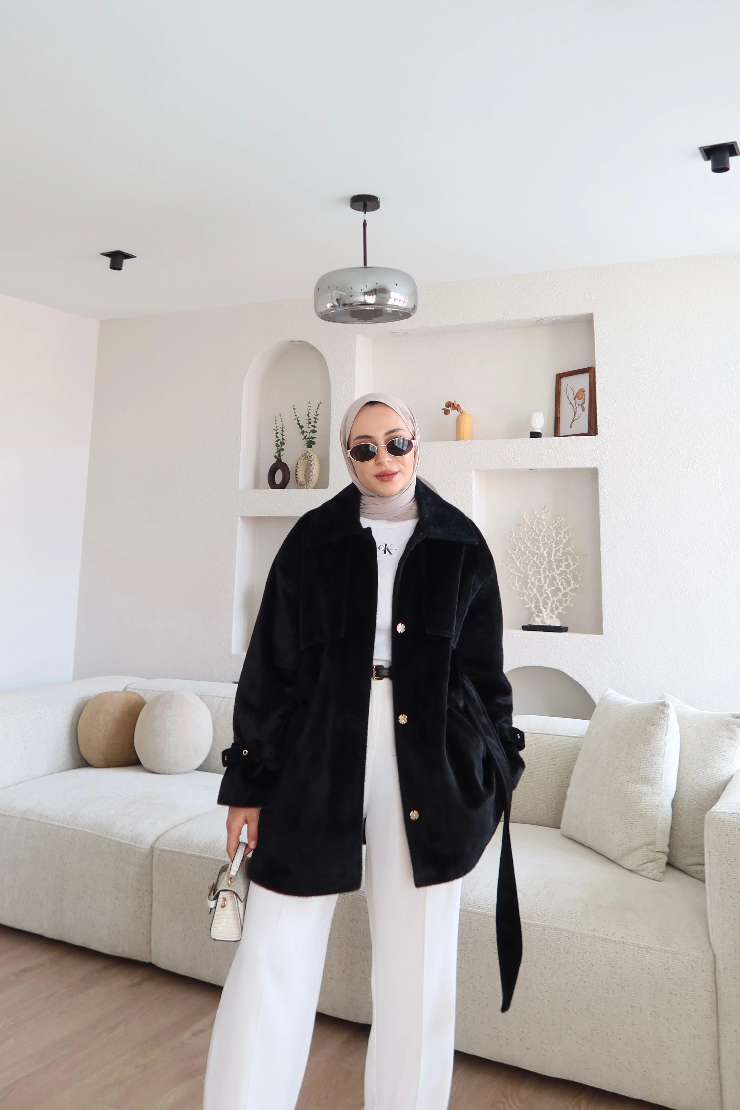 Kısa Angora Kaban Siyah