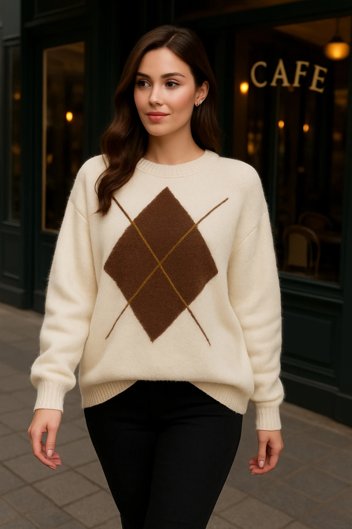 Premium Baklava Desen Kazak