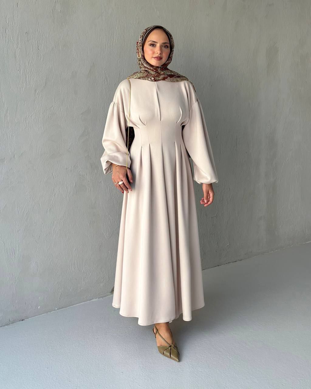 Belden Oturtmalı Elbise