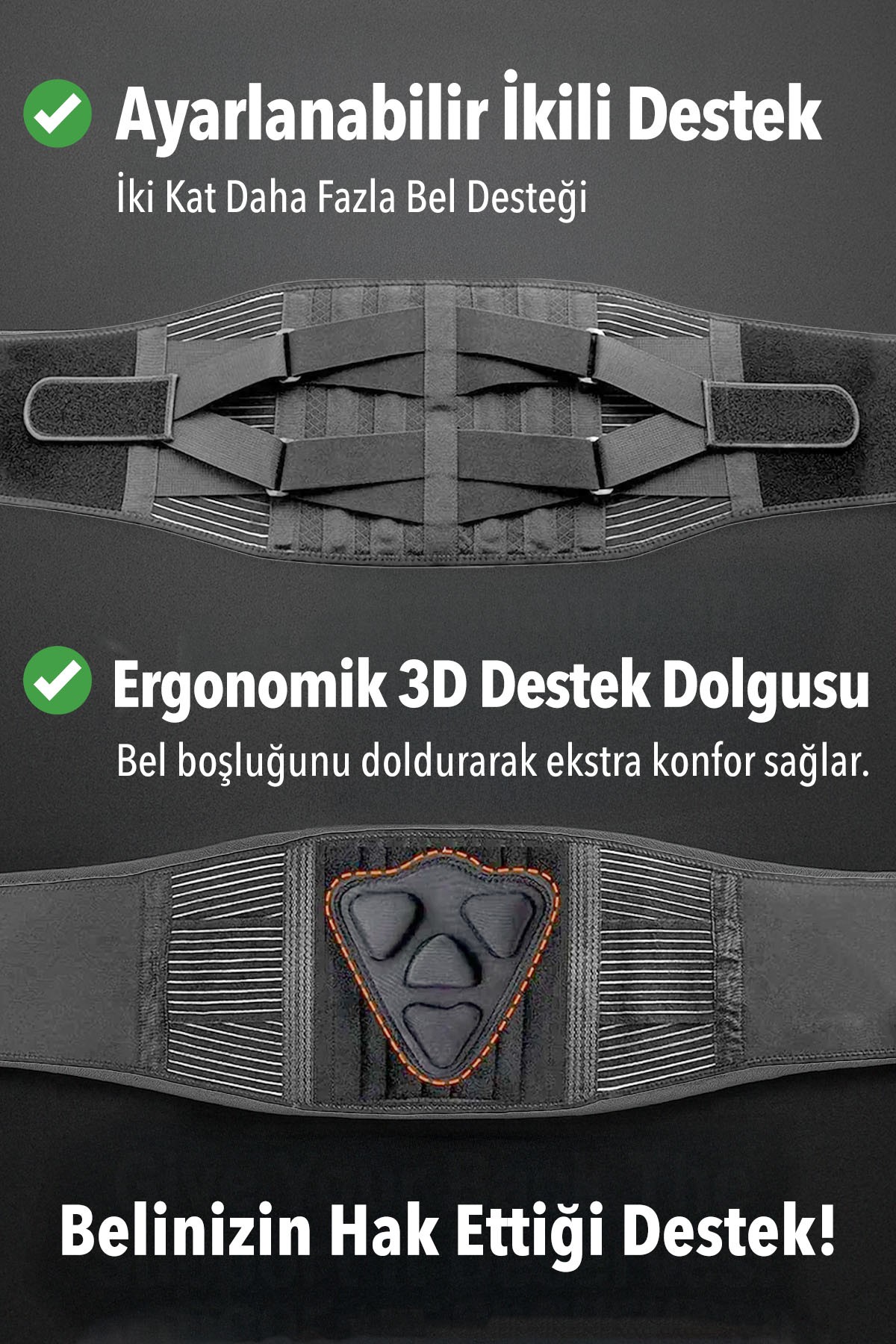 Medikal Bel Destek Korsesi