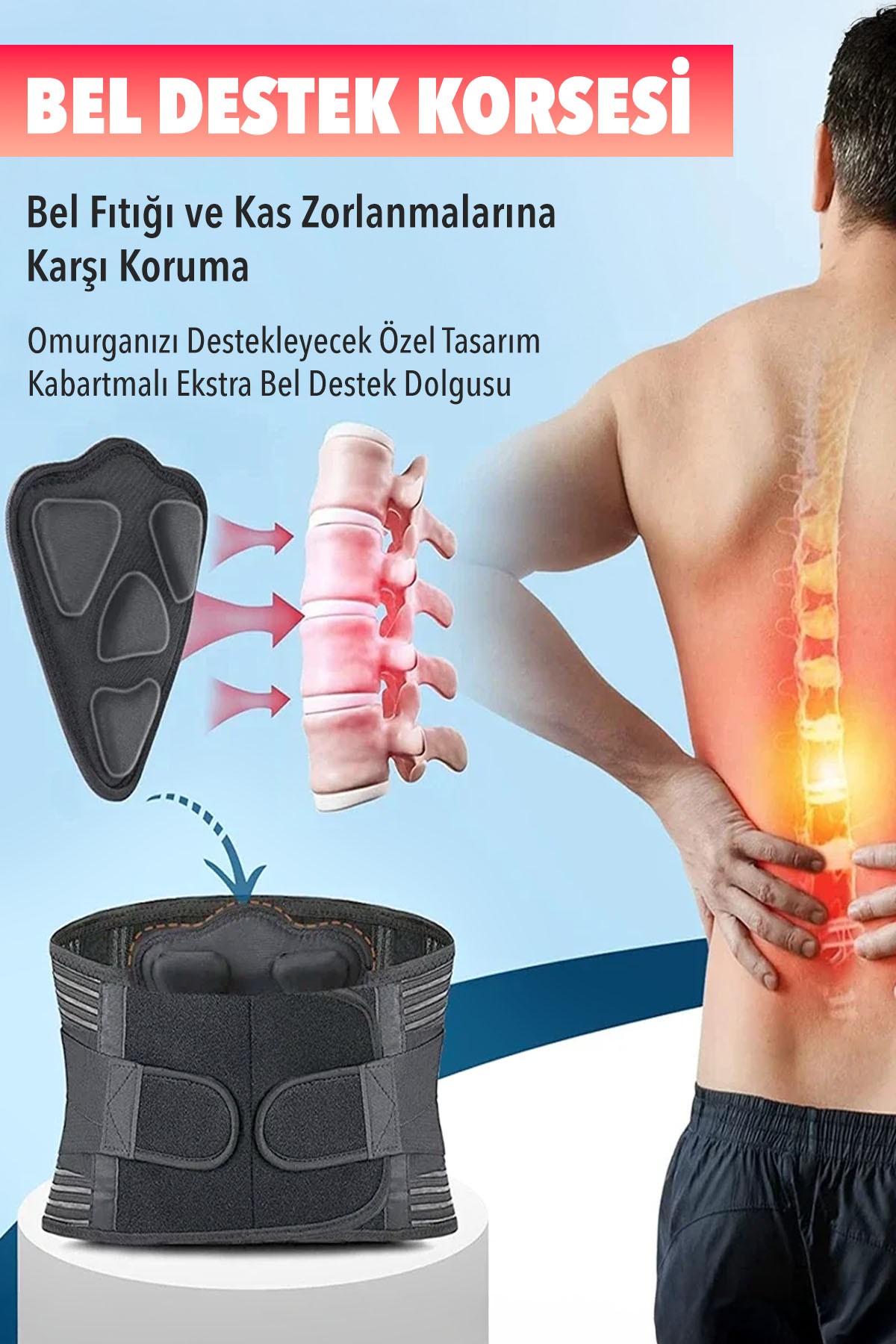 Medikal Bel Destek Korsesi