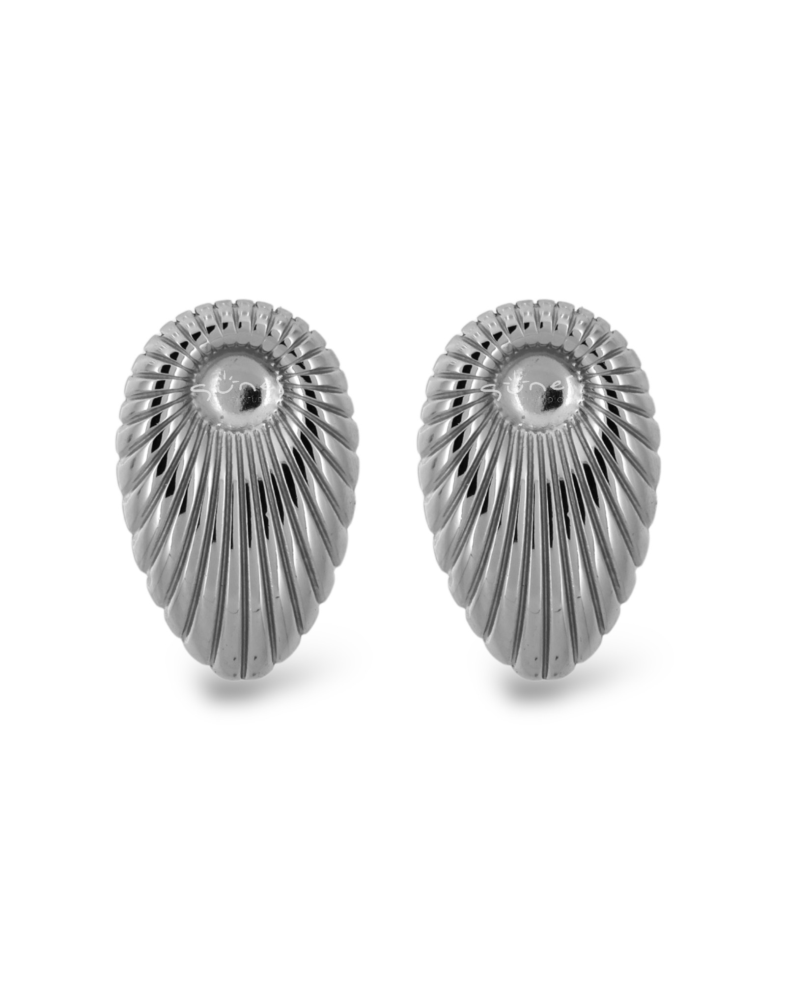 Çelik Silver Tasarım Küpe
