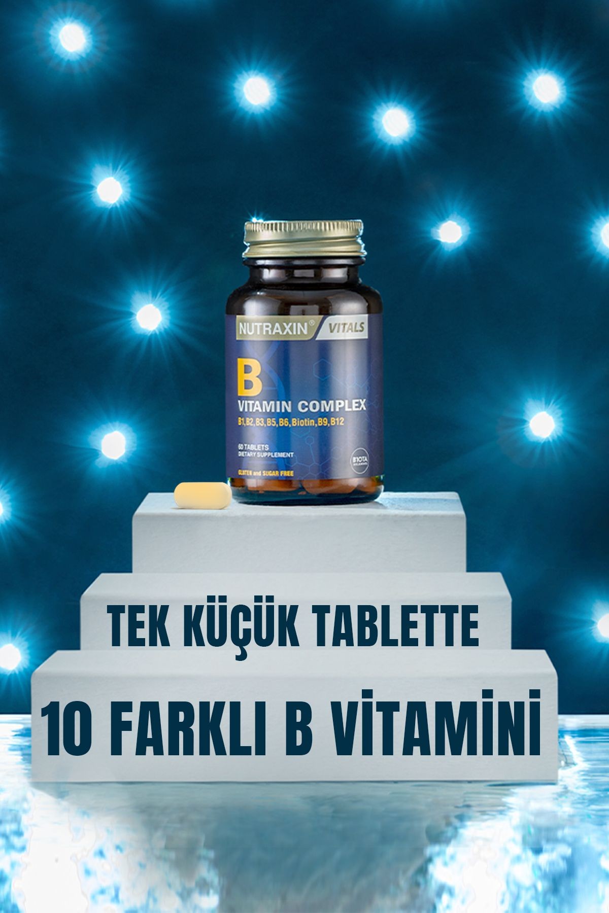 NUTRAXIN B Complex Vitamin 60 Tablet