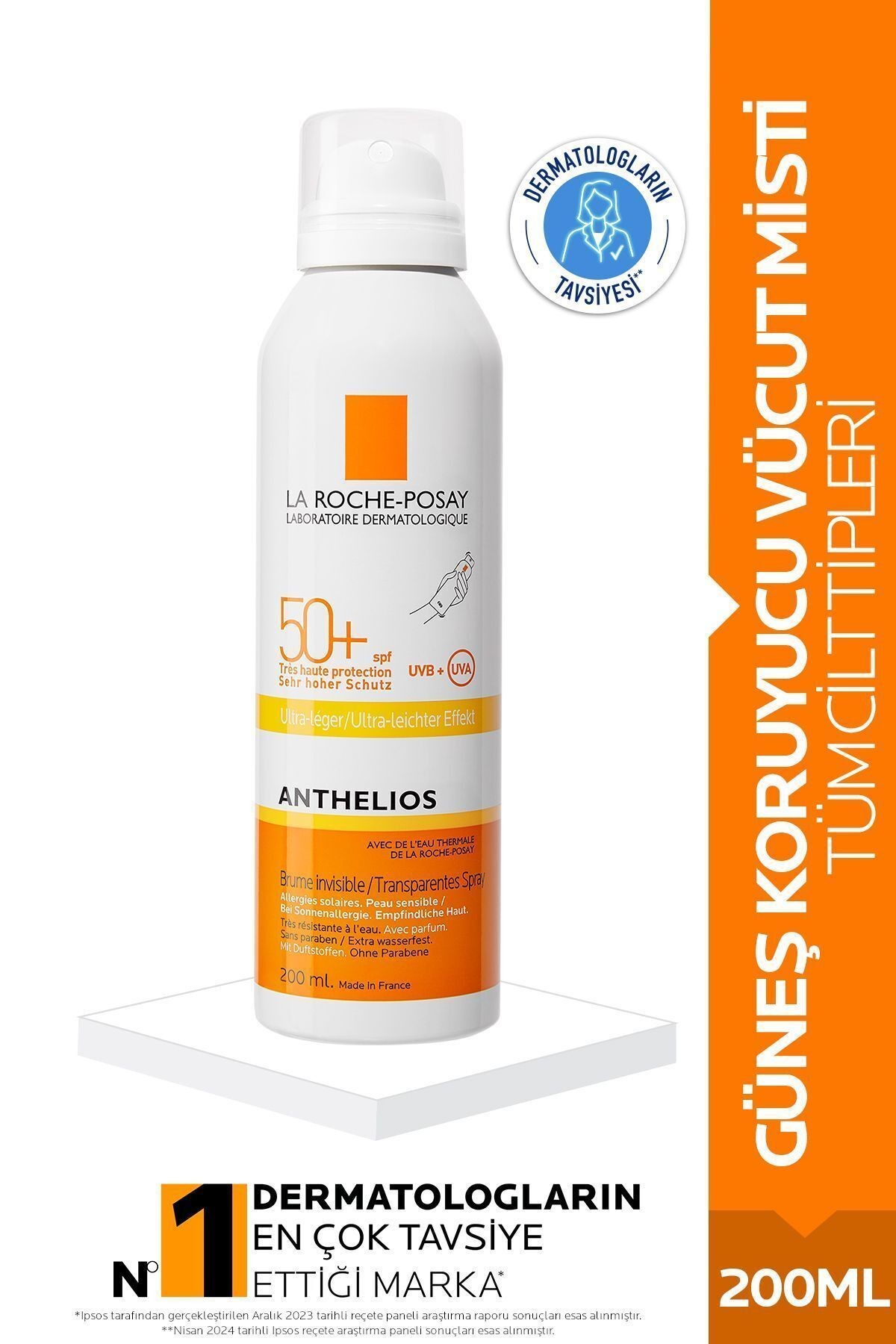 LA ROCHE POSAY Anthelios XL SPF 50 Güneş Spreyi  200 ml