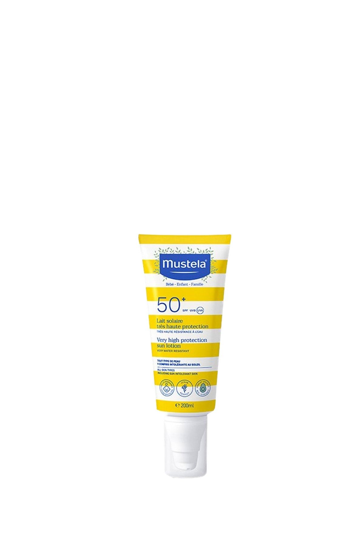 MUSTELA Very High Protection Lotion Spf 50+ 200 ml