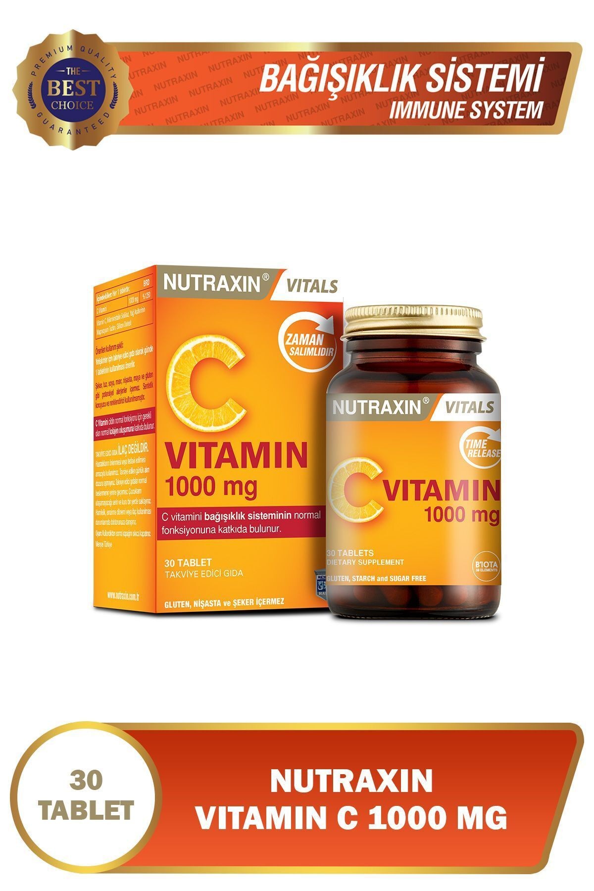 NUTRAXIN C Vitamini 1000 Mg