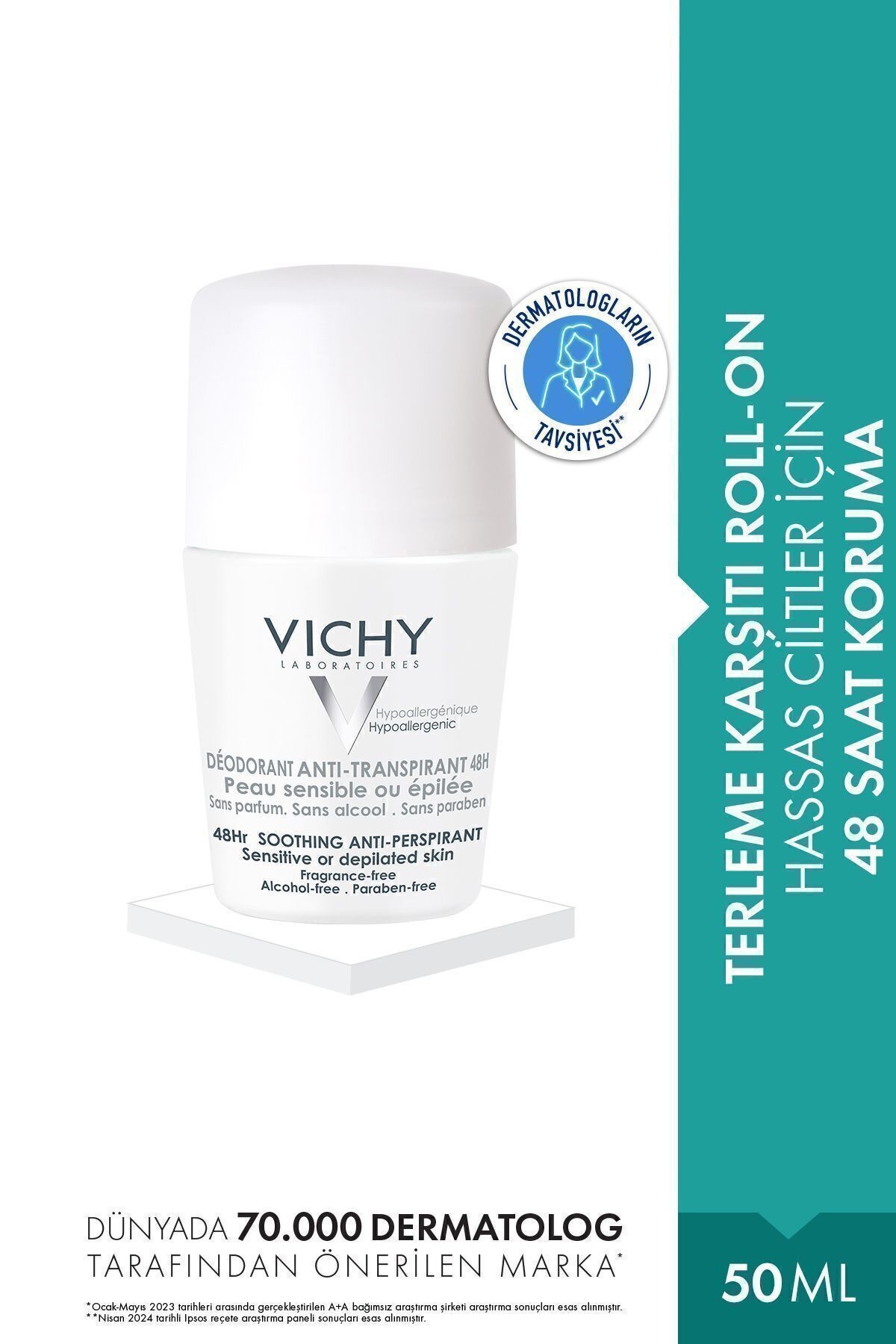 VICHY Terleme Karşıtı Deodorant Yoğun Terleme 50 ml