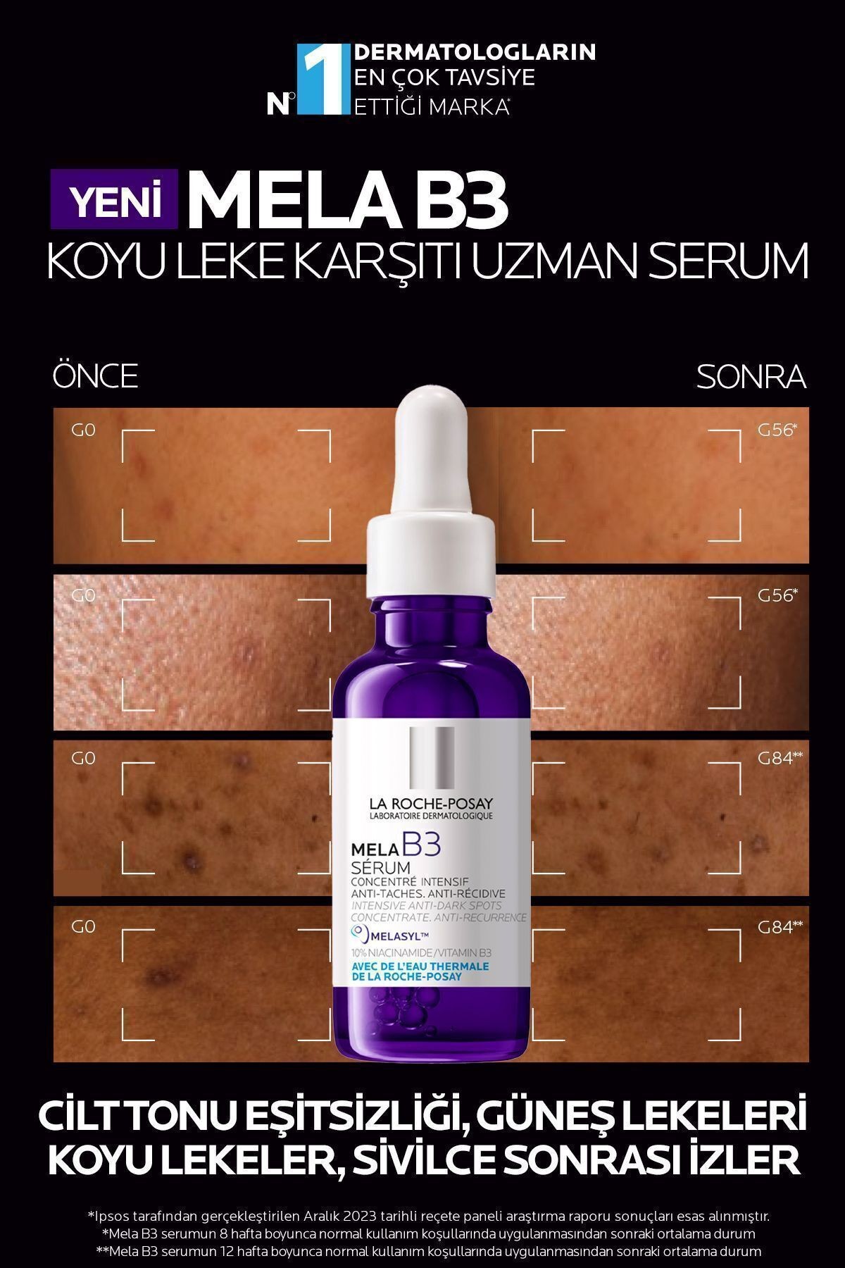 LA ROCHE POSAY Mela B3 Koyu Leke Karşıtı Serum 30ml