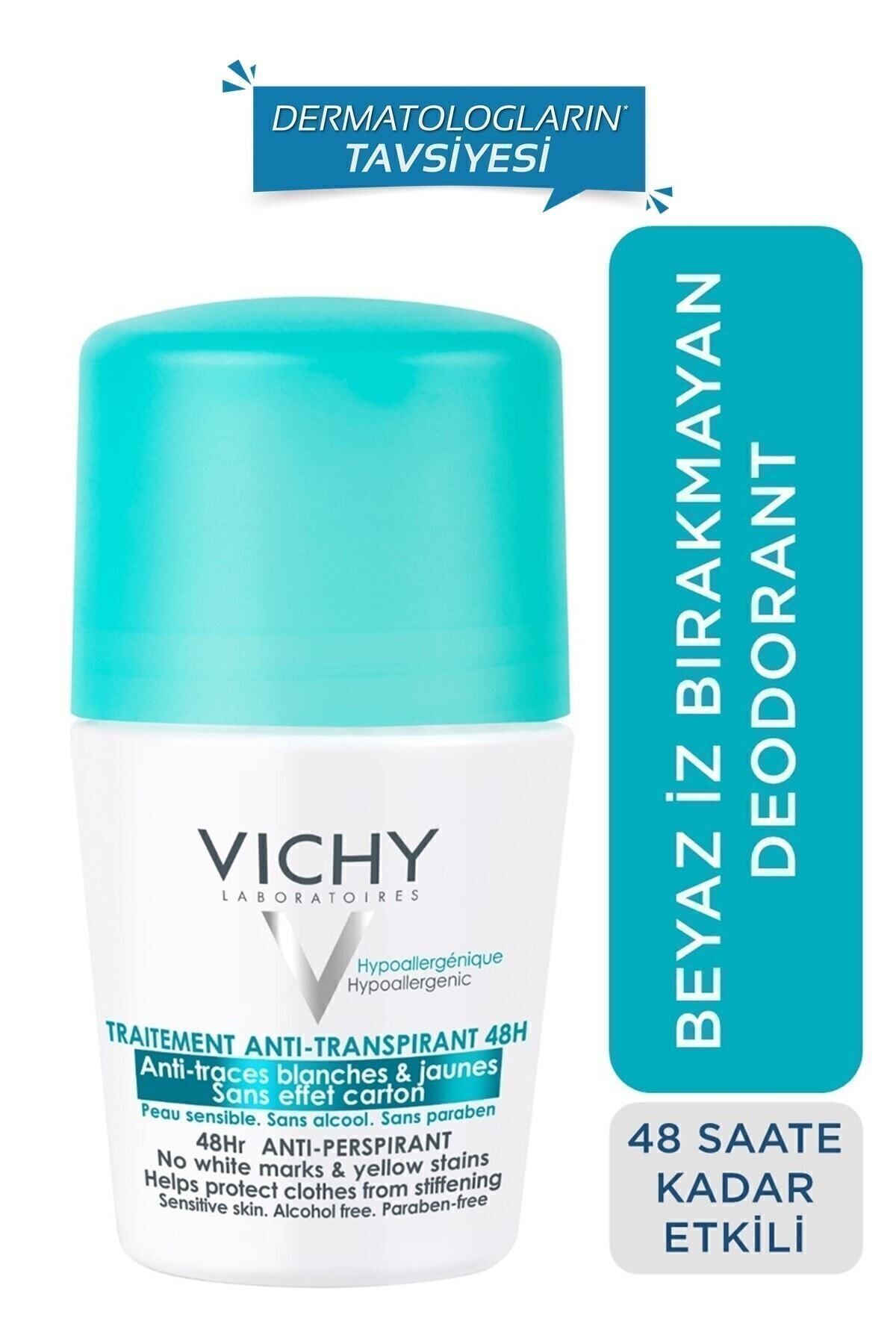 VICHY Terleme Karşıtı İz Bırakmayan Deodorant 50 ml