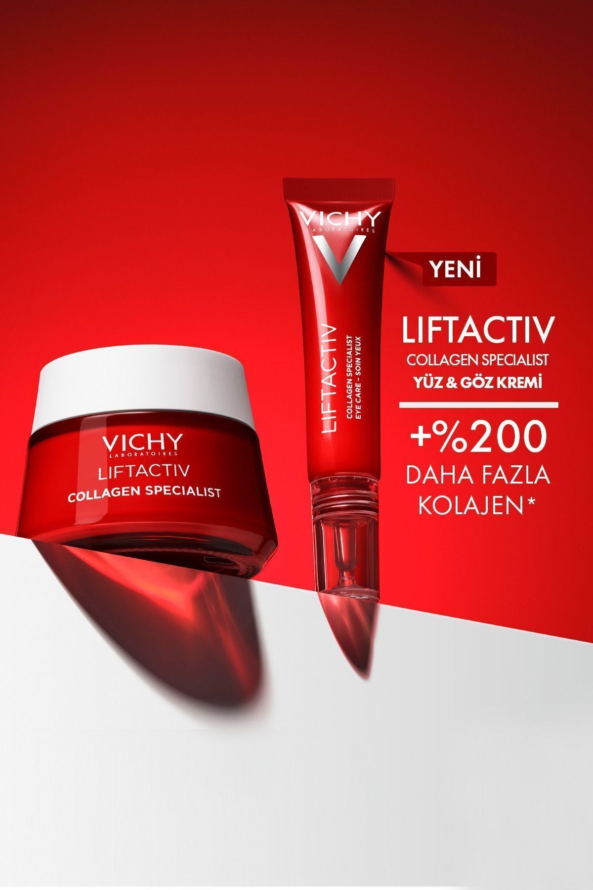 VICHY Liftactiv Collagen Specialist Yaşlanma Belirtilerine Karşı Göz Bakım Kremi