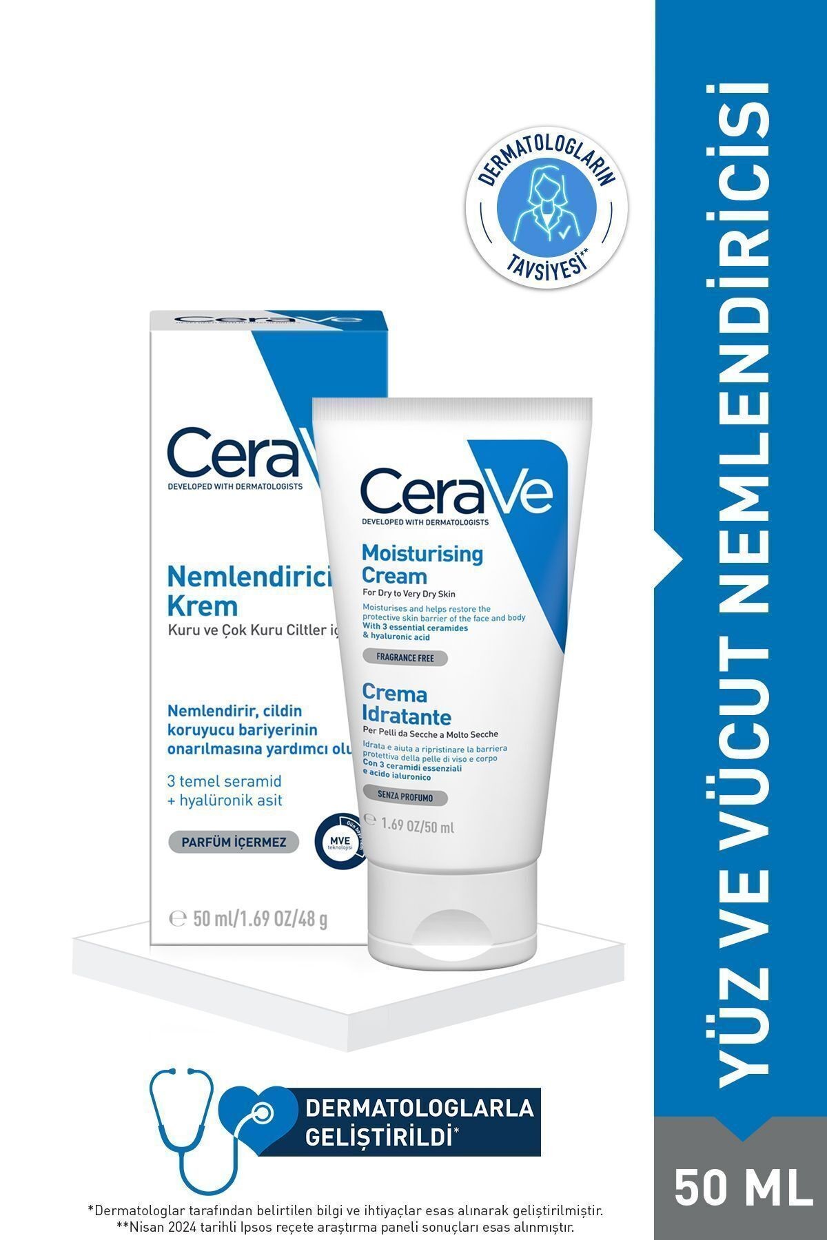 CERAVE Nemlendirici Krem  50ml