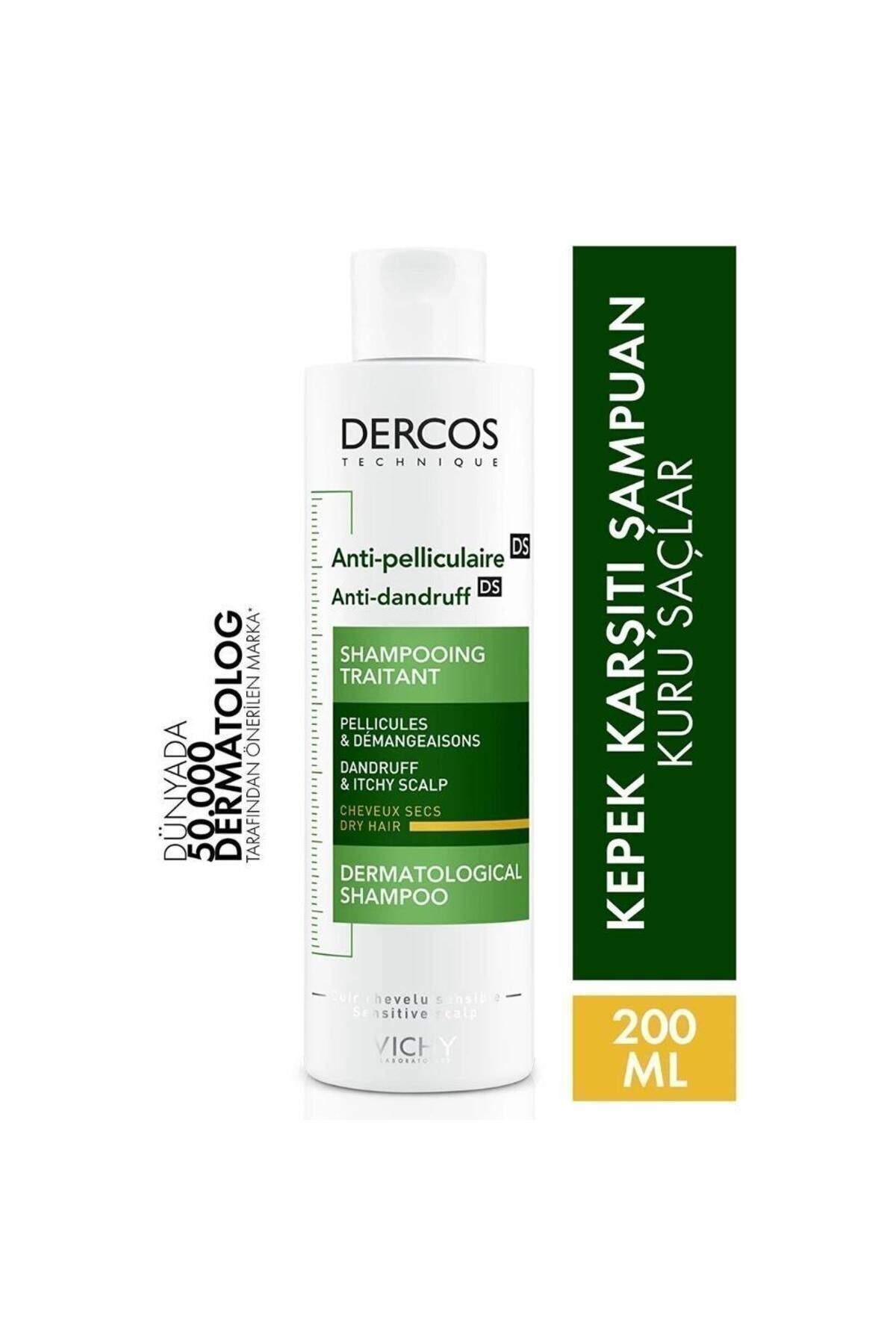 VICHY Dercos Kepek Karşıtı Şampuan 200 Ml 