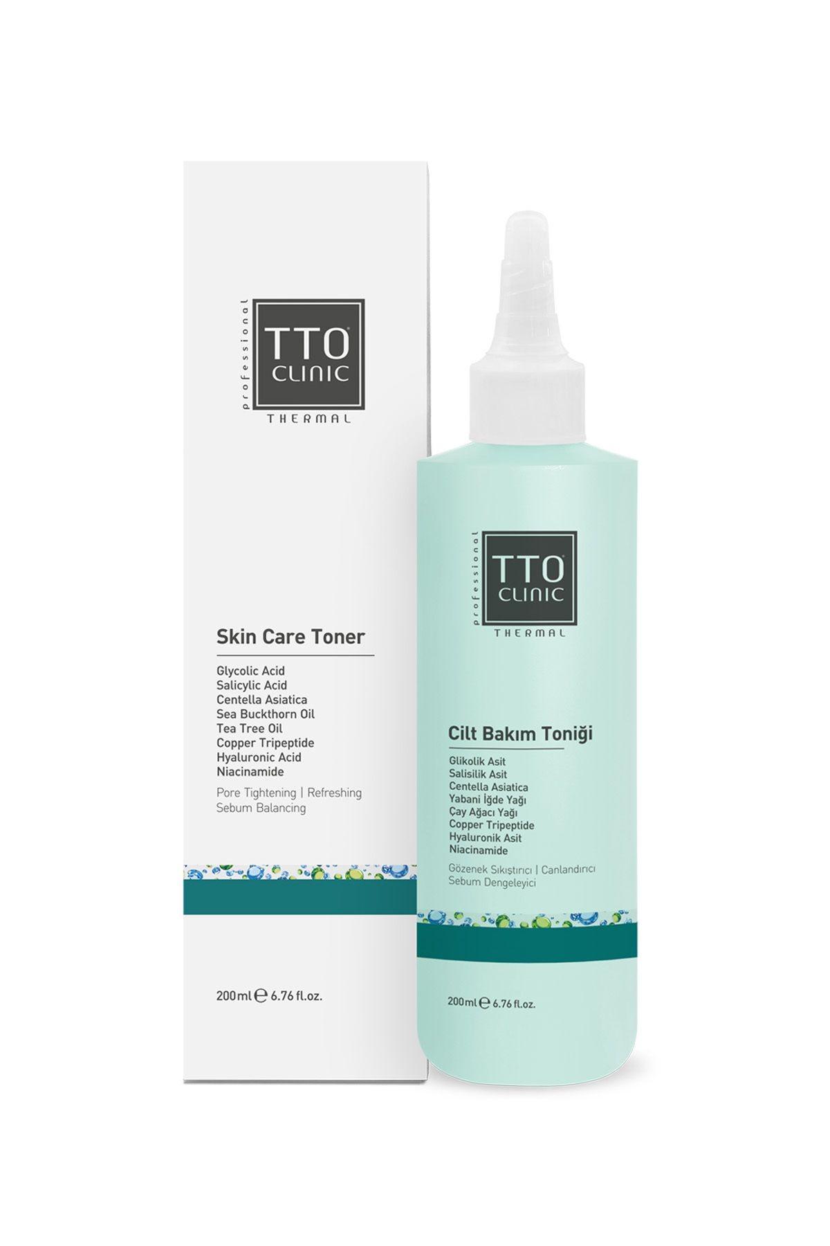 TTO CLINIC CİLT BAKIM TONİĞİ 200 ML